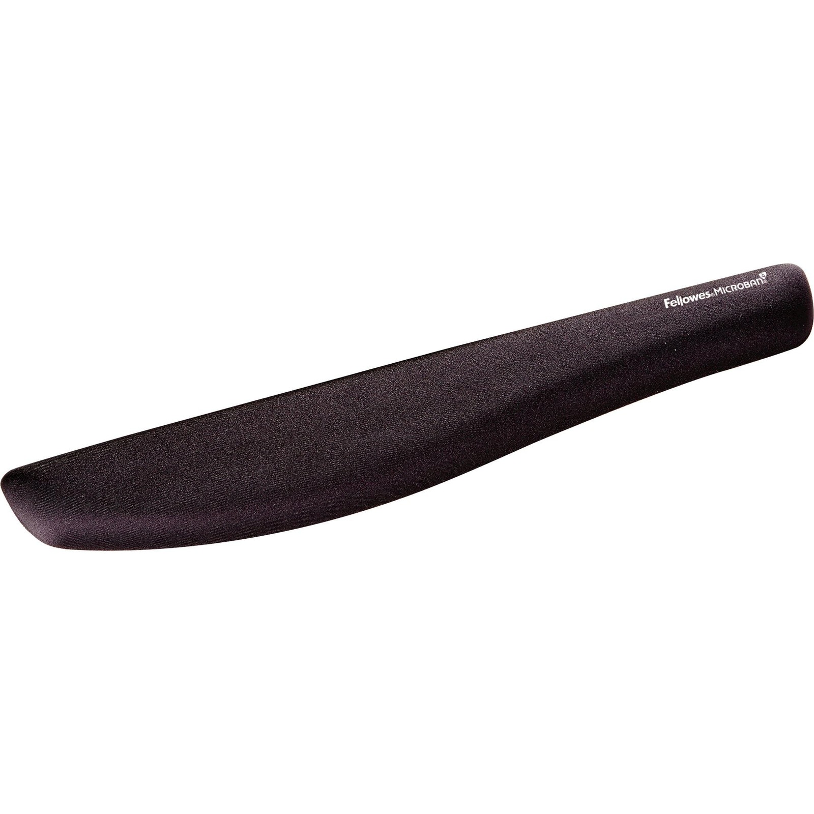 Fellowes PlushTouch Foam Keyboard Wrist Rest 1"H x 18.10"W x 3.20"D, Black