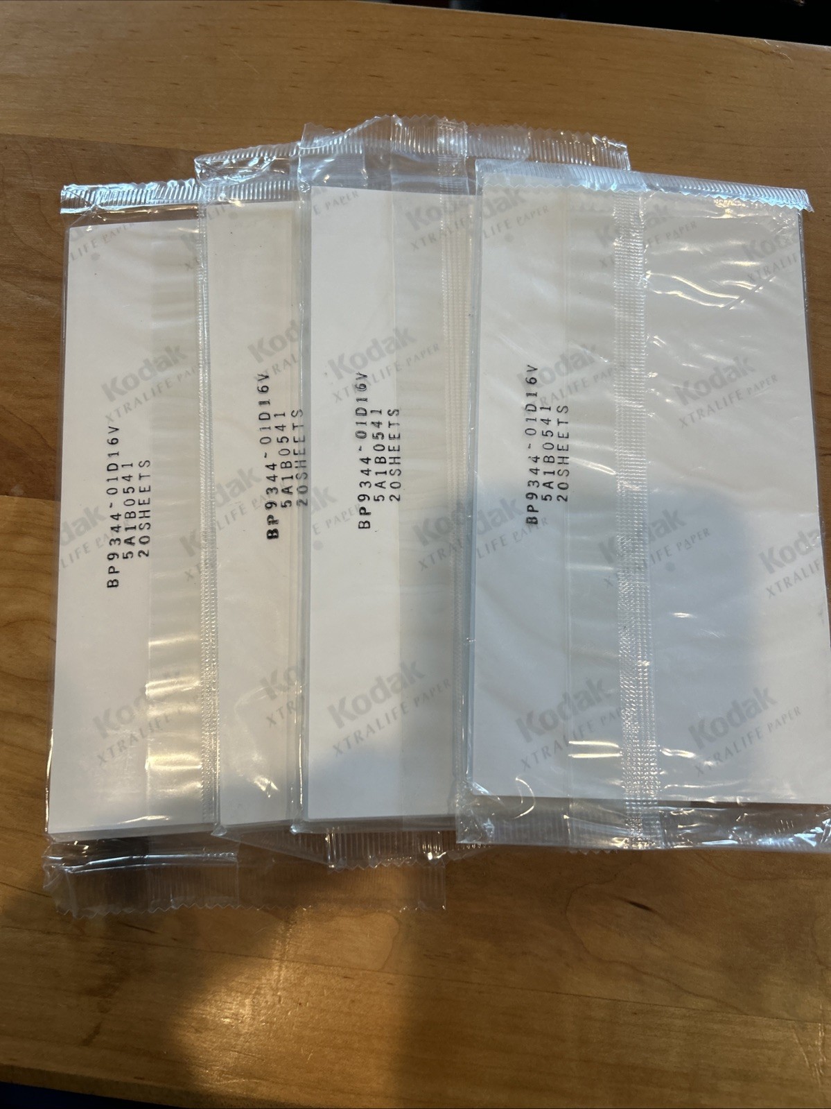Kodak XtraLife Photo Paper 4x7.5”  20 Sheets each package Factory Sealed 9344