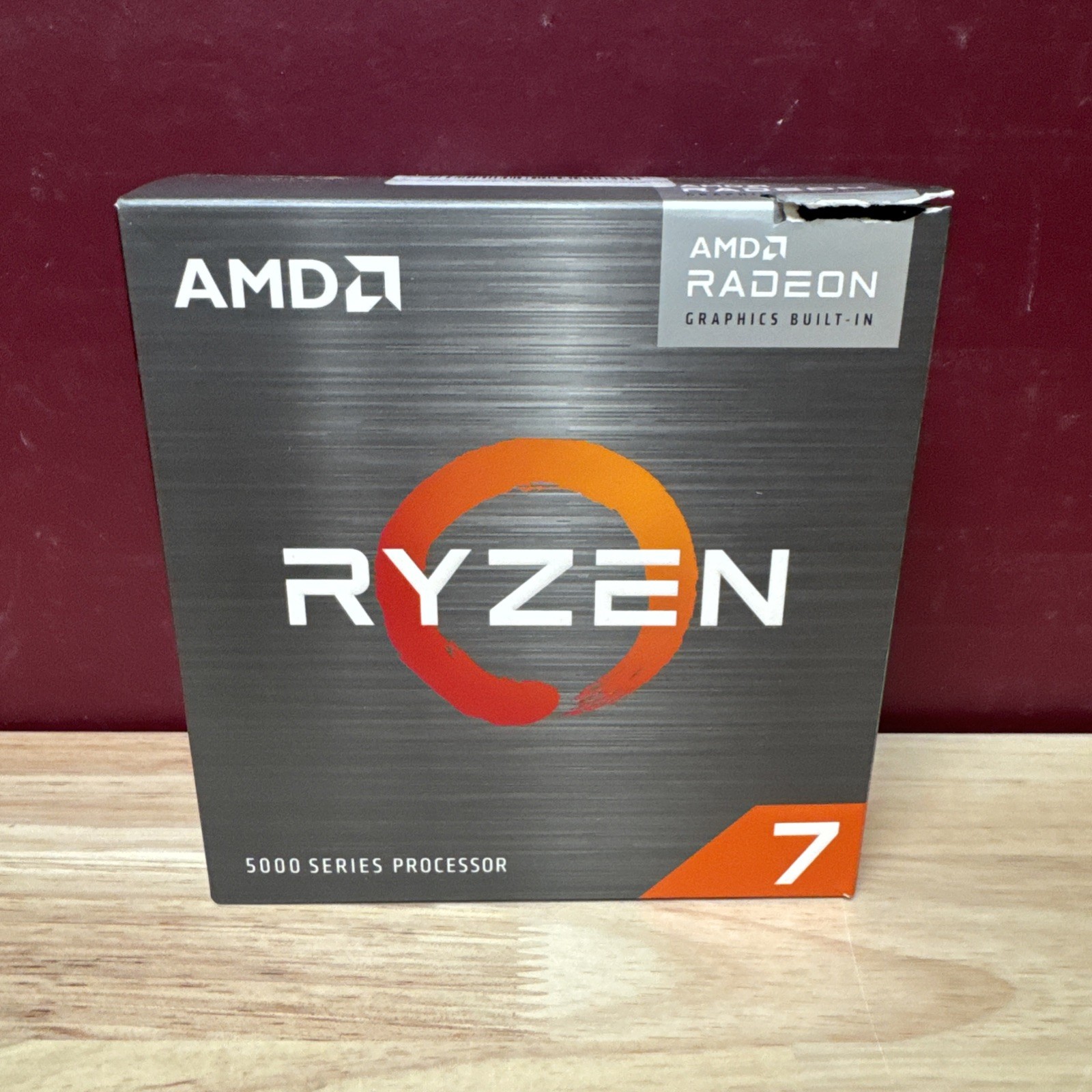 AMD Ryzen 7 5700G 8-Core 16-Thread 4.6GHz Max Boost, 3.8 GHz Base