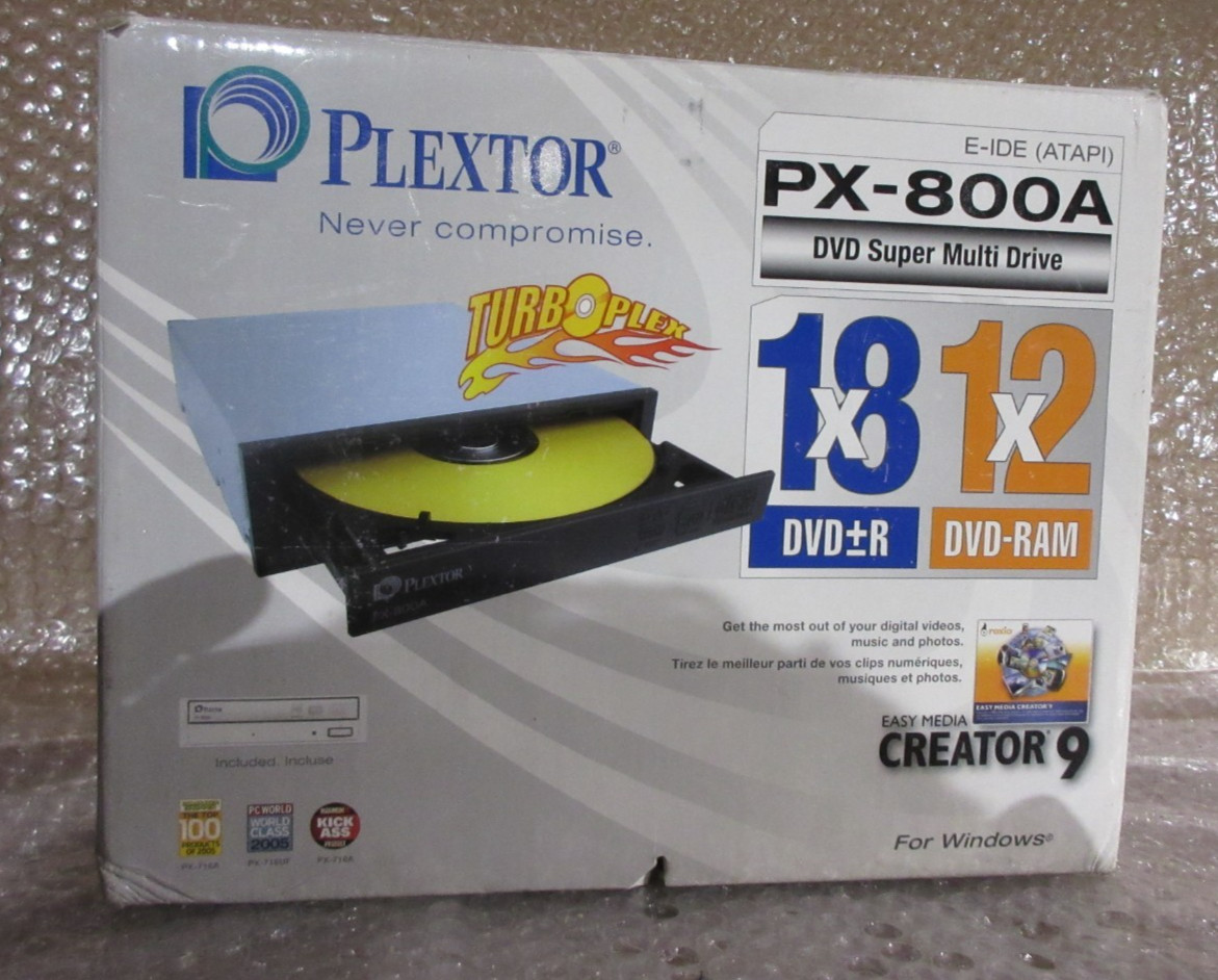 Plextor PX-800A CD/DVD Drive Beige-OPEN BOX
