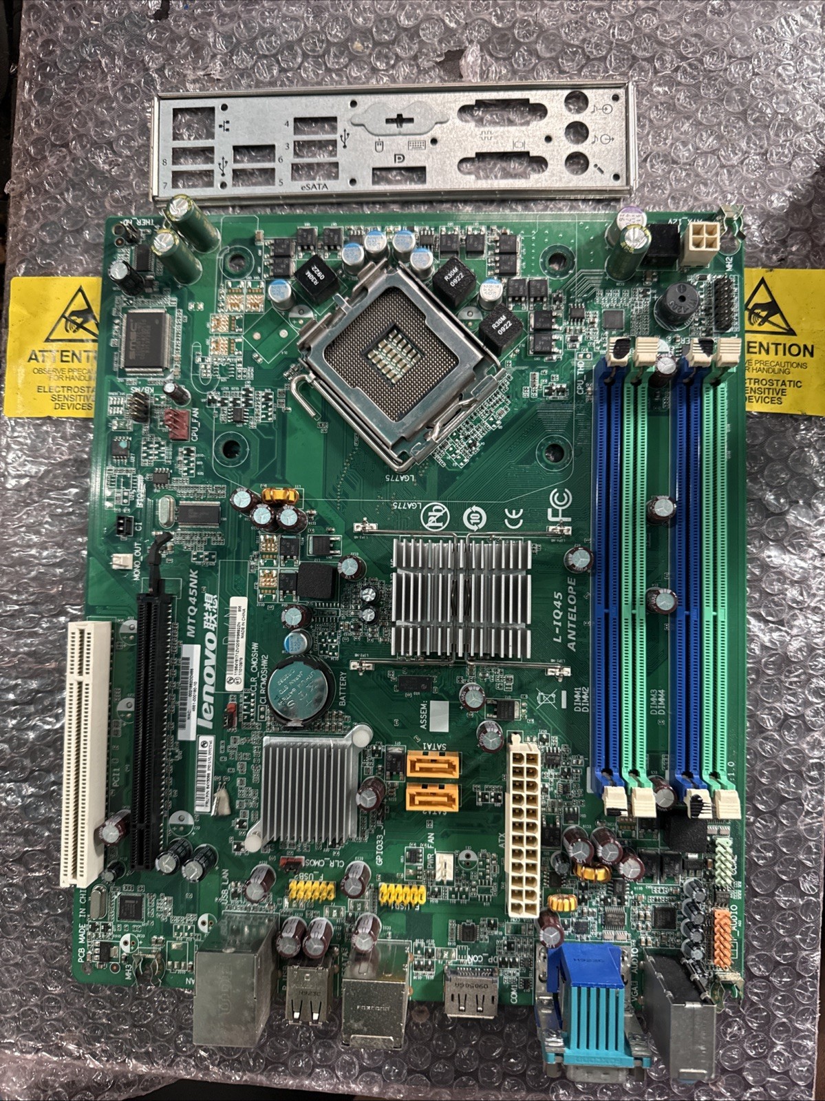 IBM LENOVO MTQ45NK THINKCENTRE MOTHERBOARD L-IQ45 ANTELOPE