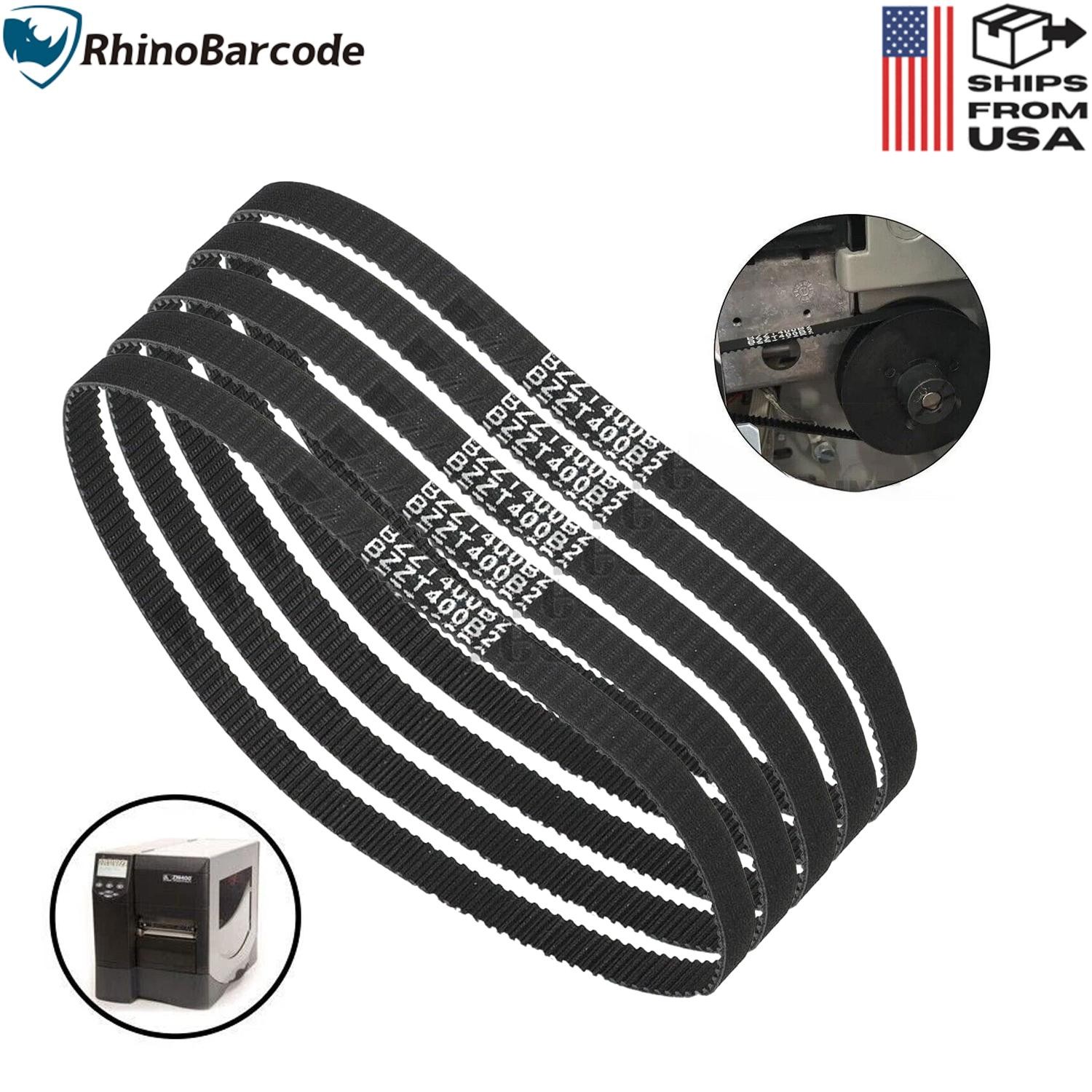 5pcs 79866M Main Drive Belt for Zebra ZM400 ZM600 ZT410 ZT420 ZT421 203DPI