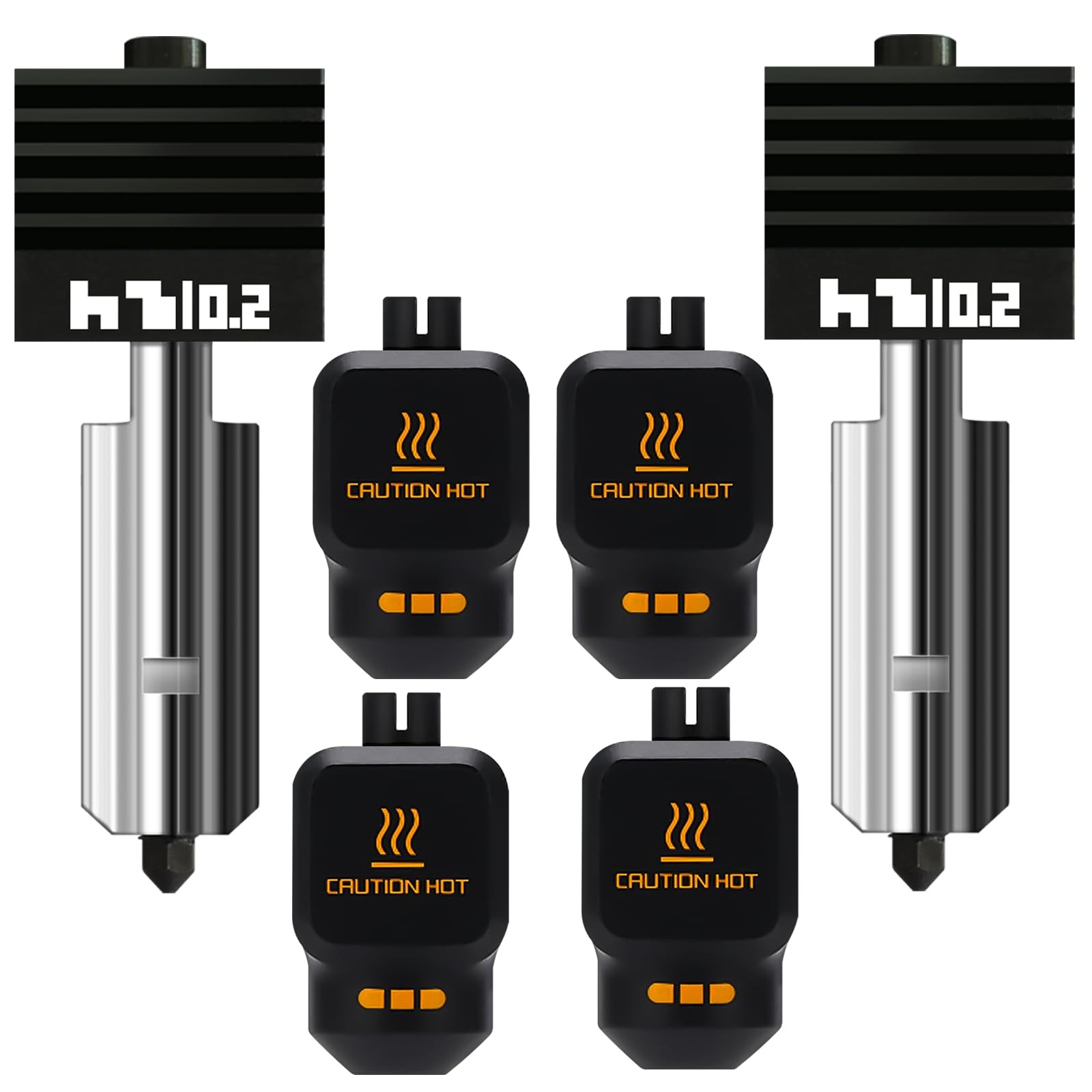 2PK 0.2mm High Precision Hotend for Bambu For X2D/P2S/H2D/H2C/H2S/A1/A1mini