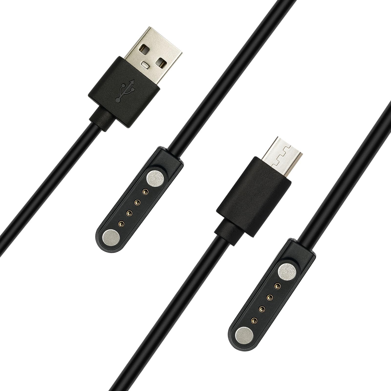 2 Pack Magnetic Charger Cables fits for PLAUD Note AI Voice 3.61 ft