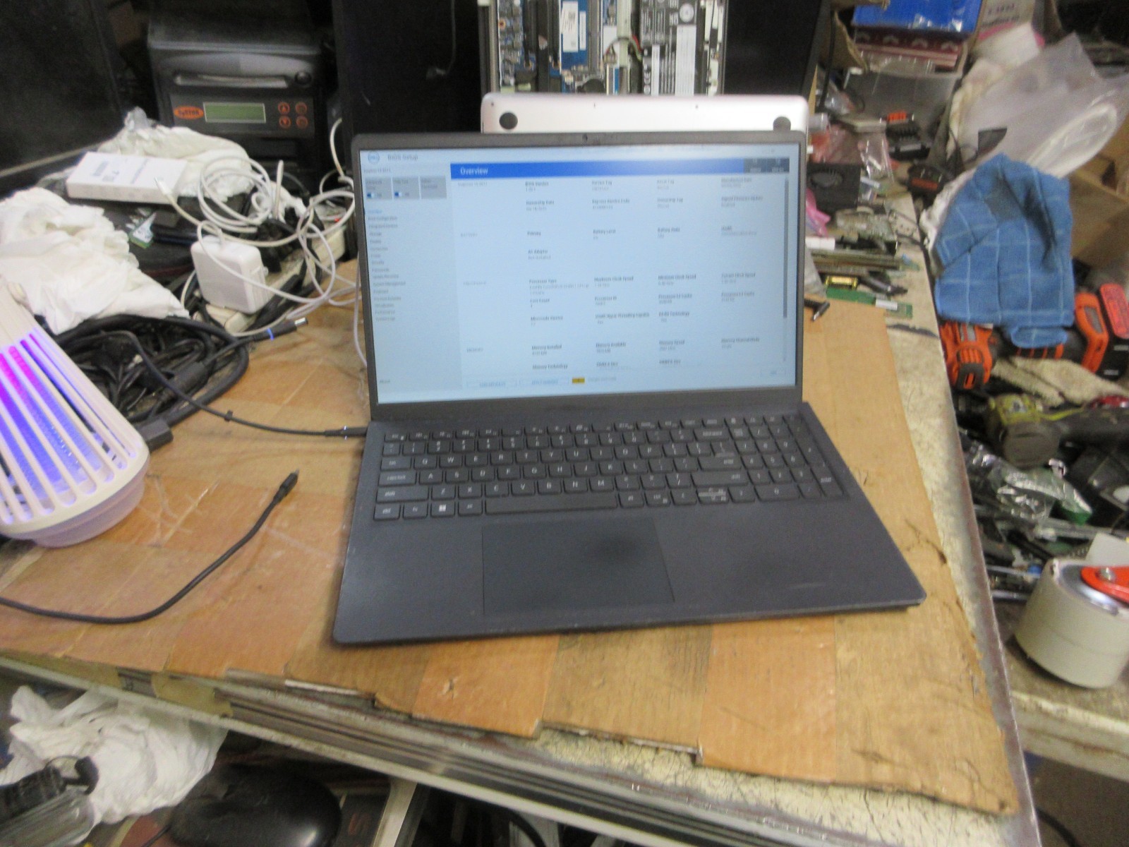 DELL INSPIRON 15 3511 15.6" LAPTOP i5-1035G1 8GB 256GB SSD GD BATT NO OS