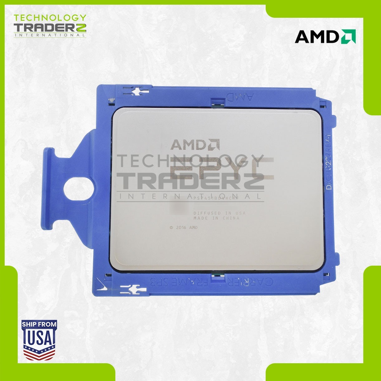 PS7451BDVHCAF AMD EPYC 7451 2.30GHz 24 Core 64MB 180W CPU **Unlocked**