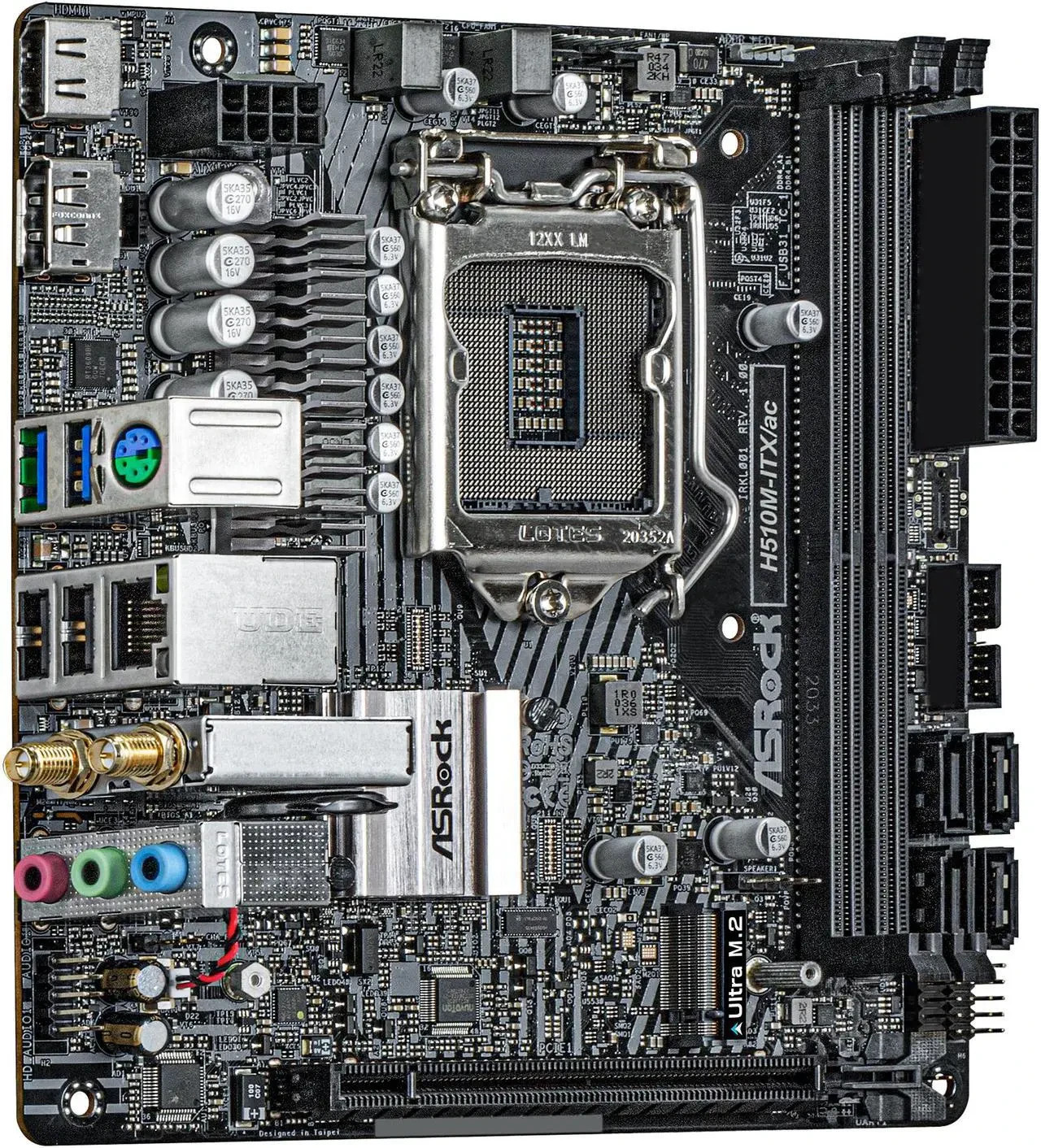 ASRock H510M-ITX/AC LGA 1200 Intel H510 Mini ITX Intel Motherboard