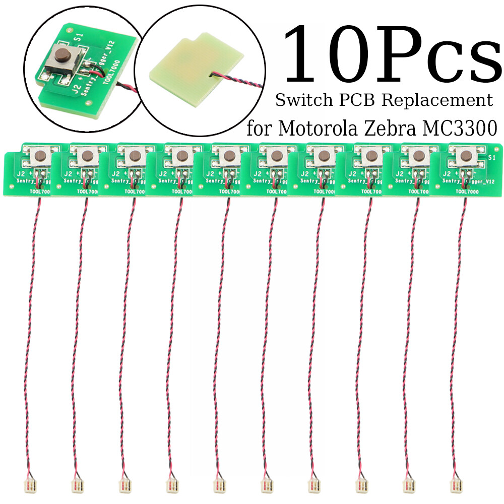 10PCS New Switch PCB Replacement for  Zebra MC3300 Barcode Scanner