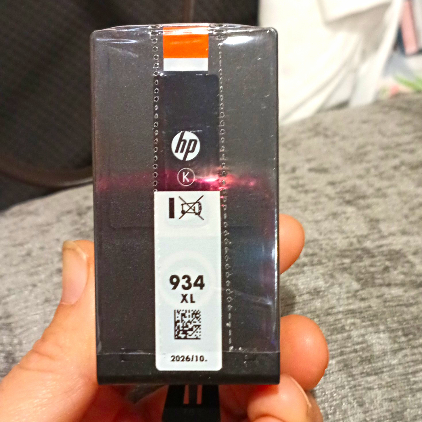 HP 934XL Black Genuine/Original Inkjet Ink Cartridge for HP Printers