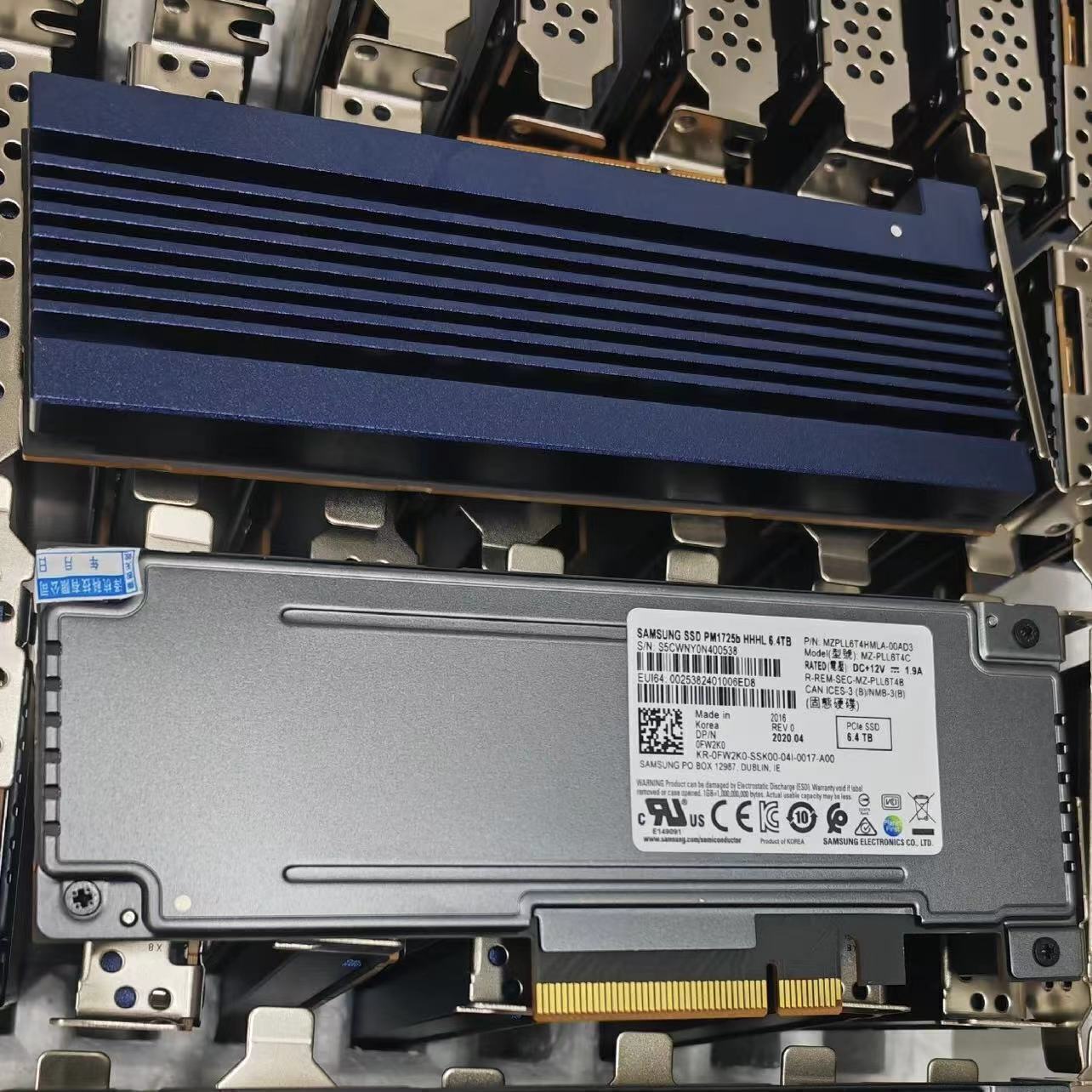 Dell 6.4TB SSD PCIE SAMSUNG PM1725b MZ-PLL6T4C MZPLL6T4HMLA-00AD3 HHHL OFW2K0-