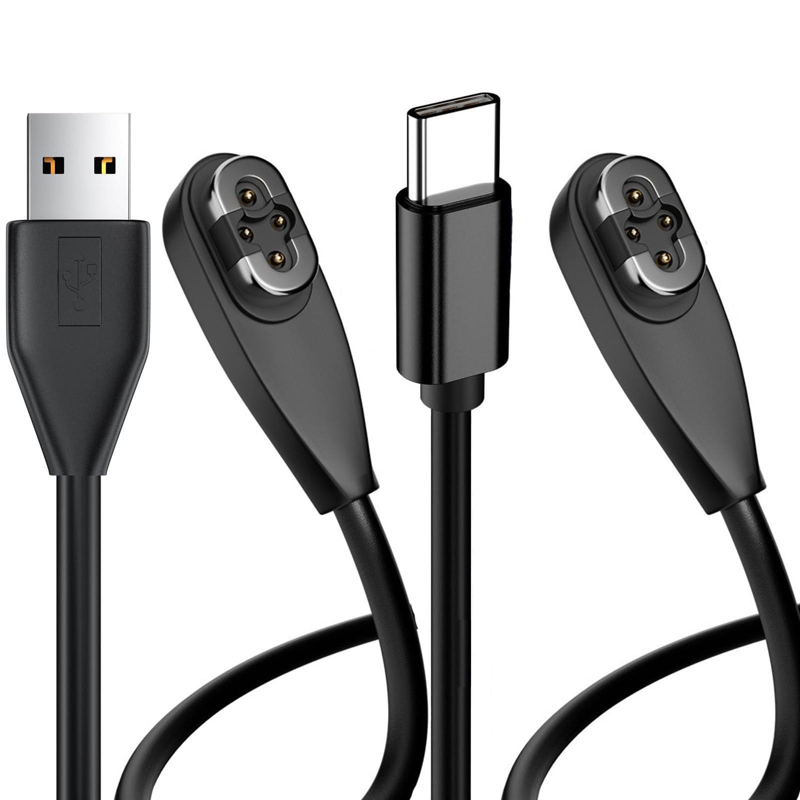 2Pack compatible with shokz openswim pro S710 Earphone charging cable 3.3ft