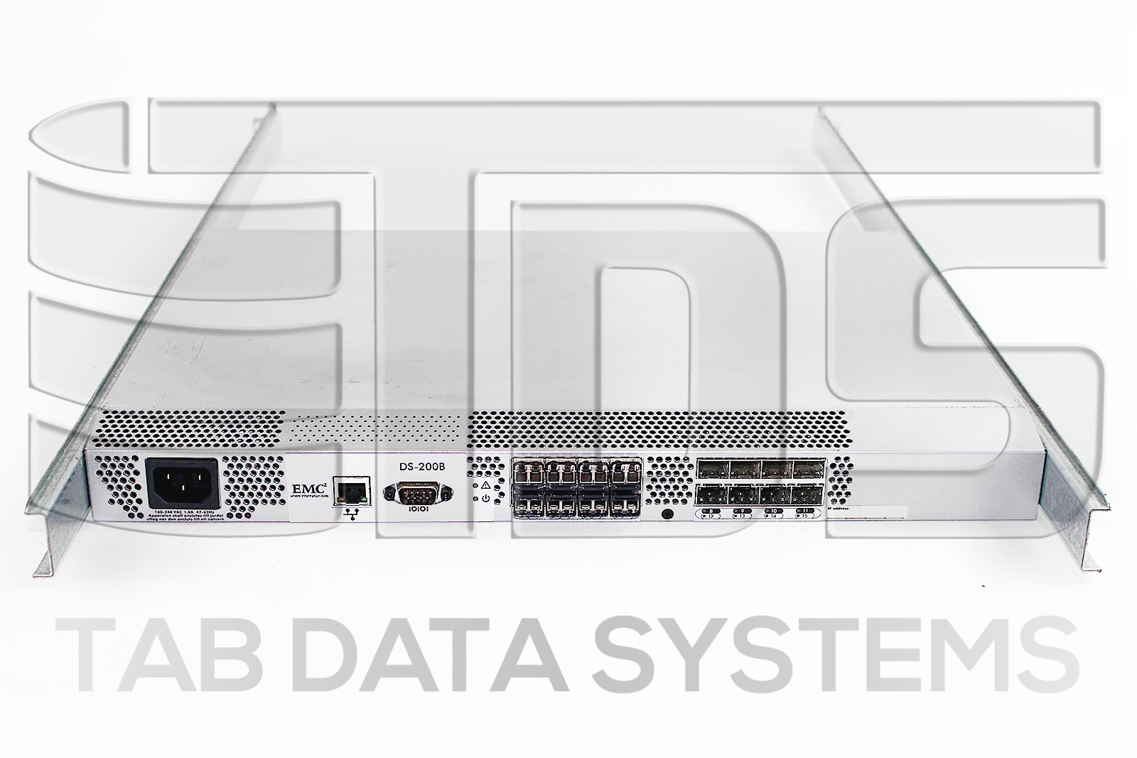 EMC Brocade 200E DS-200B SAN Switch w/ 8 Active Ports + 8x 4G SFP 