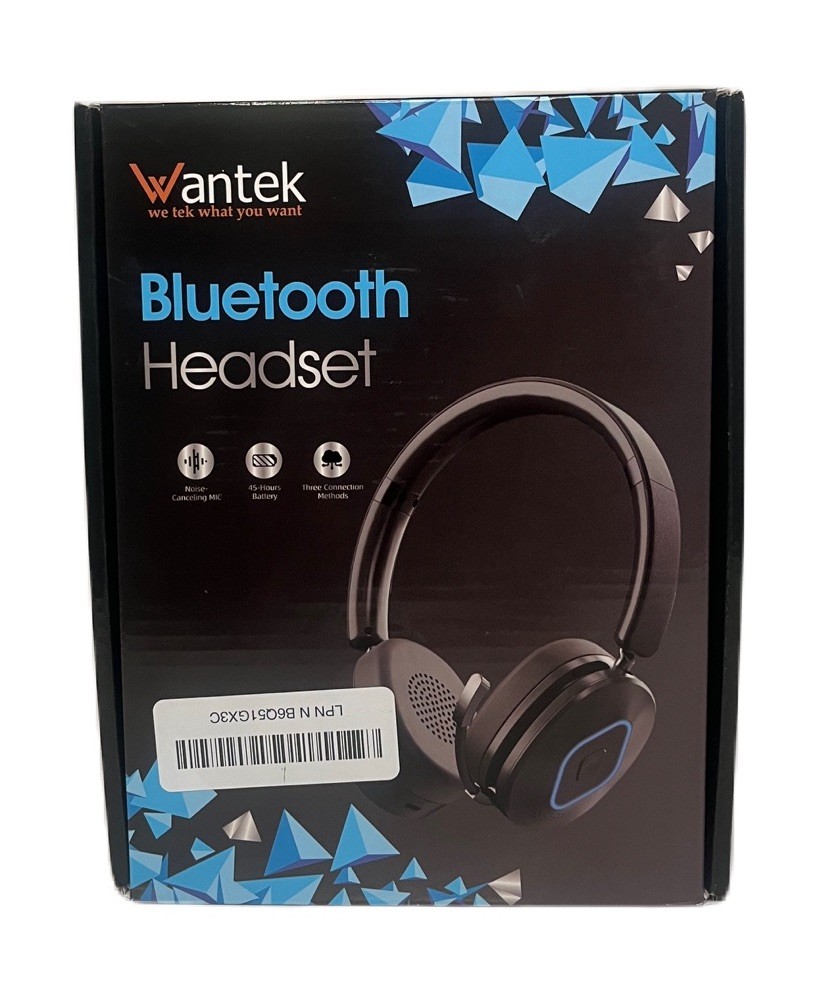 Wantek Headset 3.5mm/USB/Type-C with Noise Cancelling Mic for PC/Laptop/Mobile