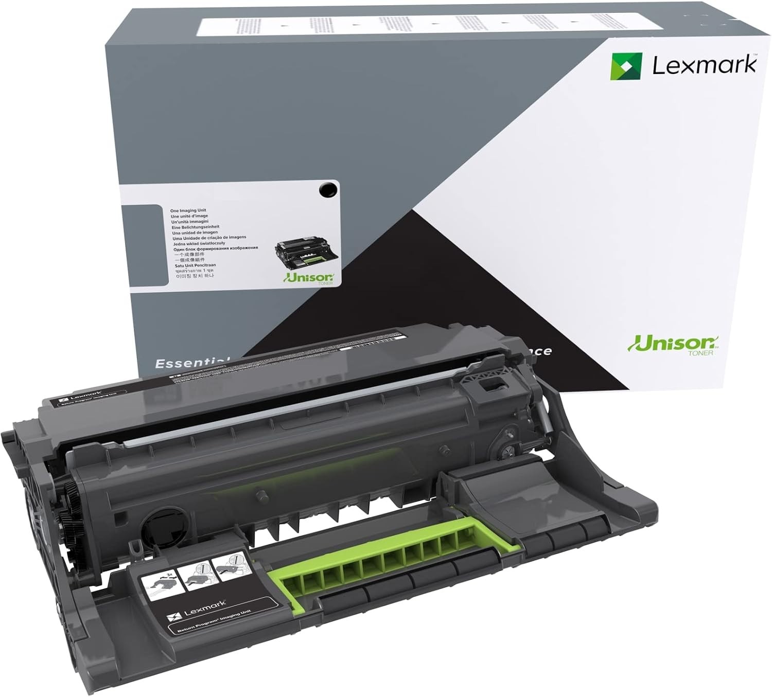 Genuine Lexmark Black Imaging Unit Toner 60000 Yield MS MX 320 420 520 620 2300