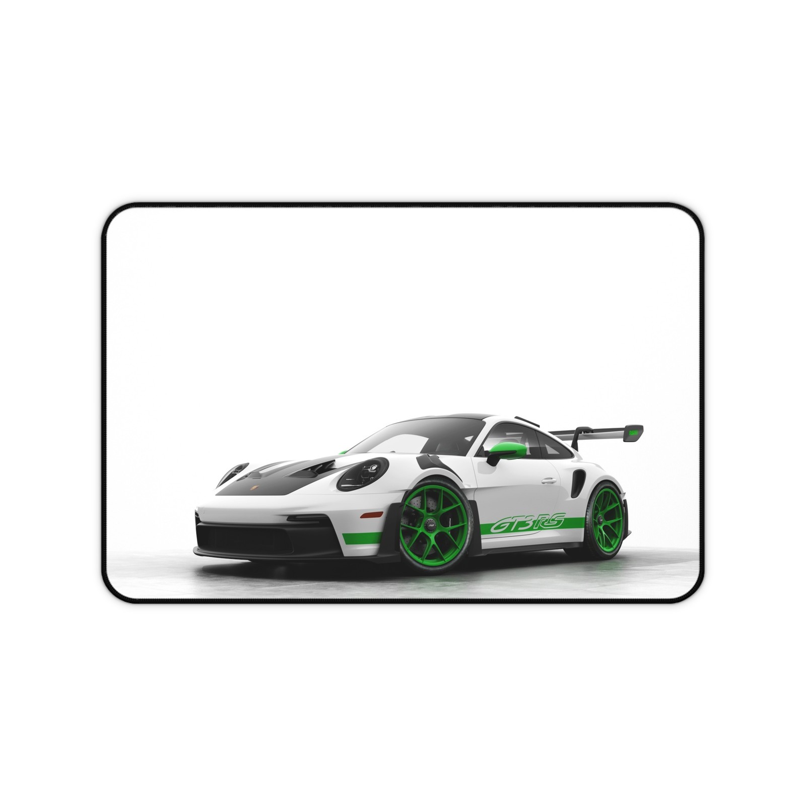 911 GT3 RS Tribute to Carrera RS Desk Mat Gaming Mouse Pad - Stitched Edges
