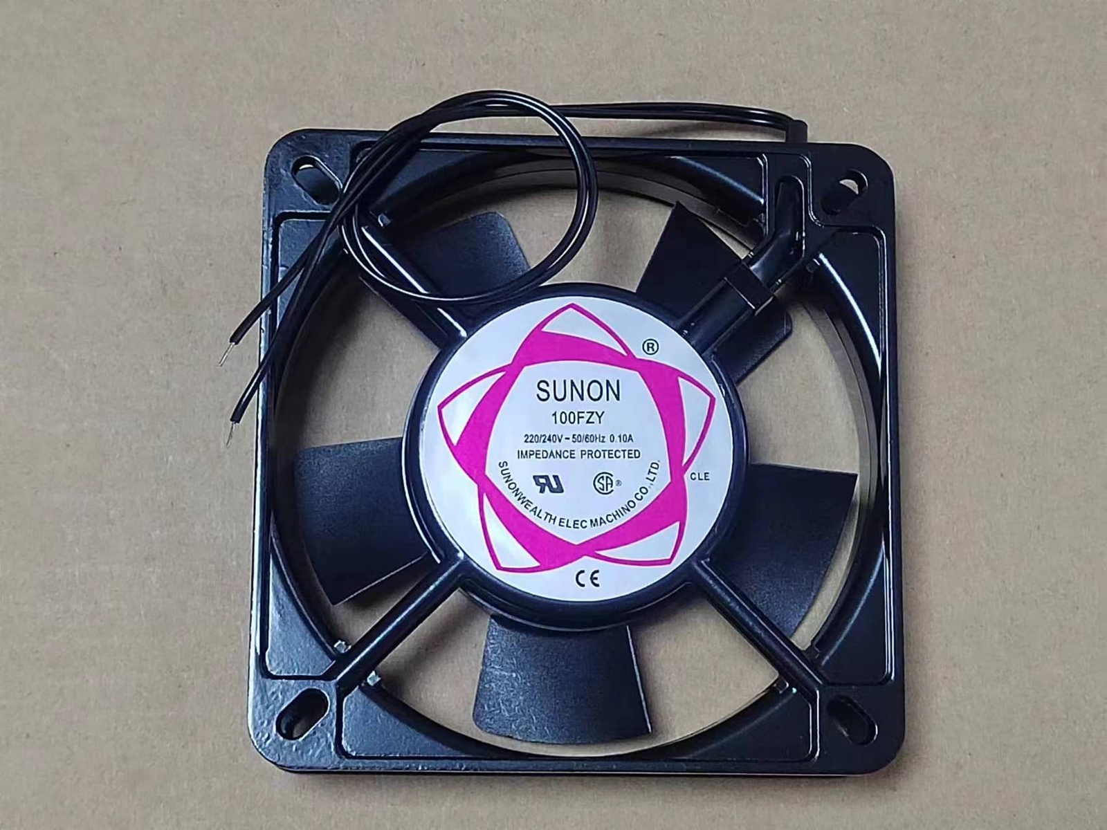 1pcs SUNON Axial Fan 100FZY AC 220/240V 0.10A 110*110*25mm 2wire