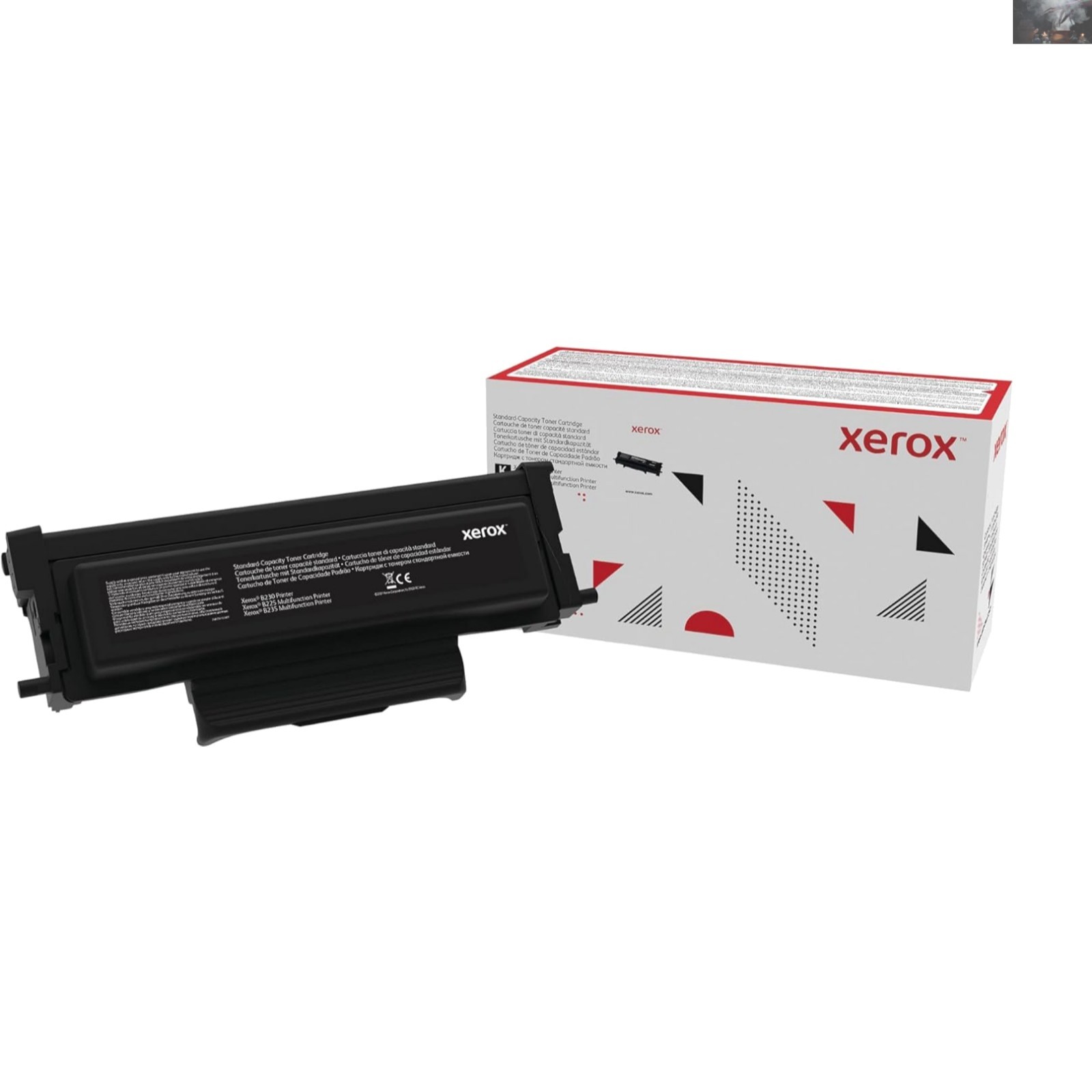 Exceptional Black Toner Cartridge for Xerox B230/B225/B235 - 1200 Pages Length