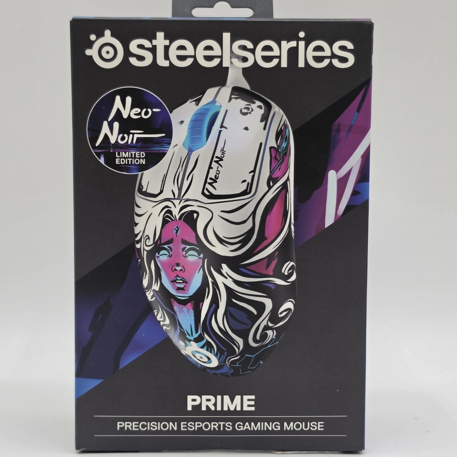SteelSeries Prime Neo-Noir Limited Edition Wired Gaming Mouse 18k CPI CSGO RGB