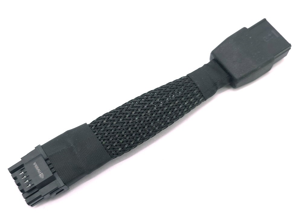 NVIDIA 030-1656-000 GPU Power Cable 8Pin PCIe to 16Pin CEM5 12VHPWR RTX 4000 Ada