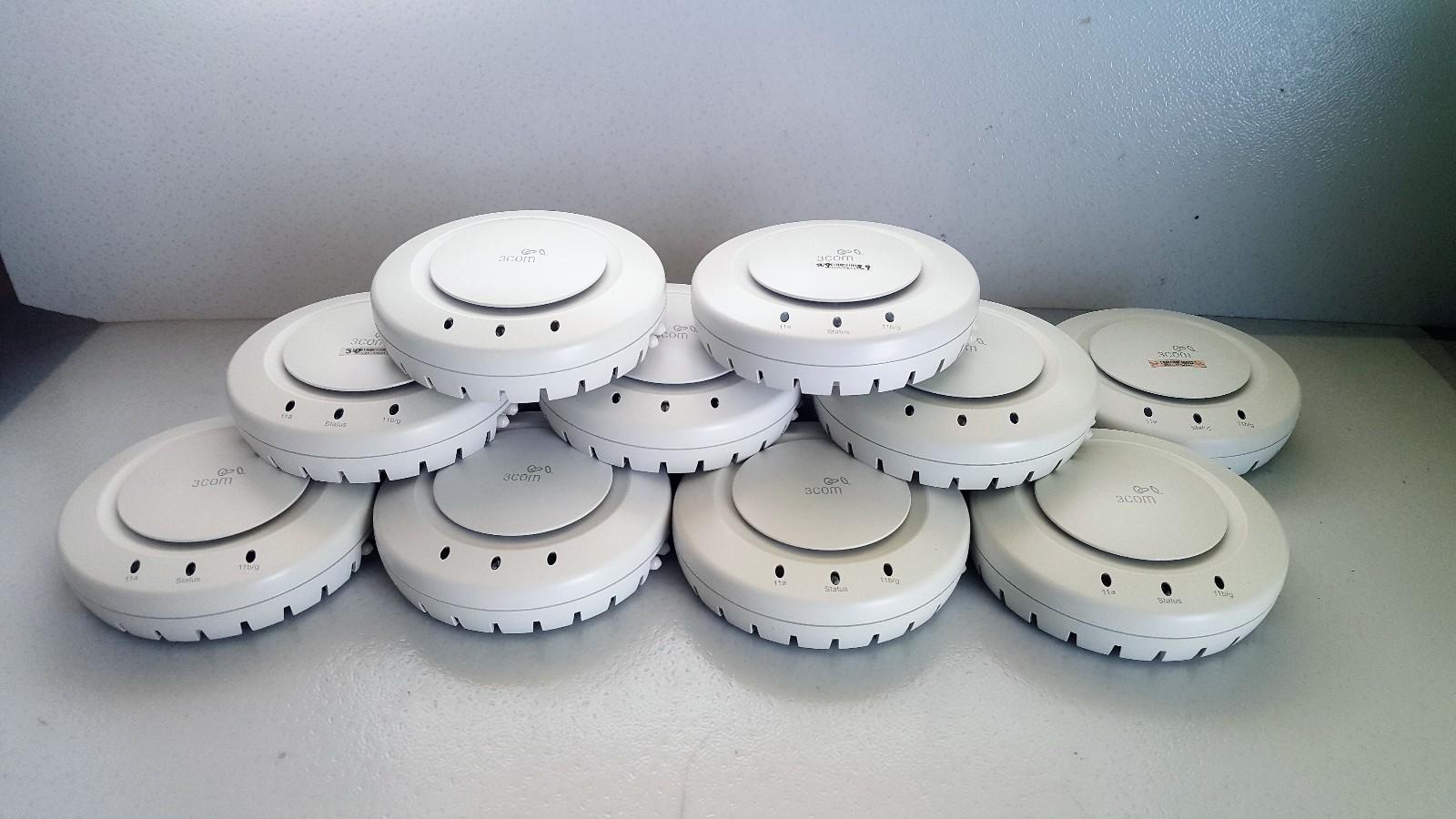 LOT OF 13 3COM AP3850 3CRWX385075A WIRELESS MANAGED ACCESS POINT