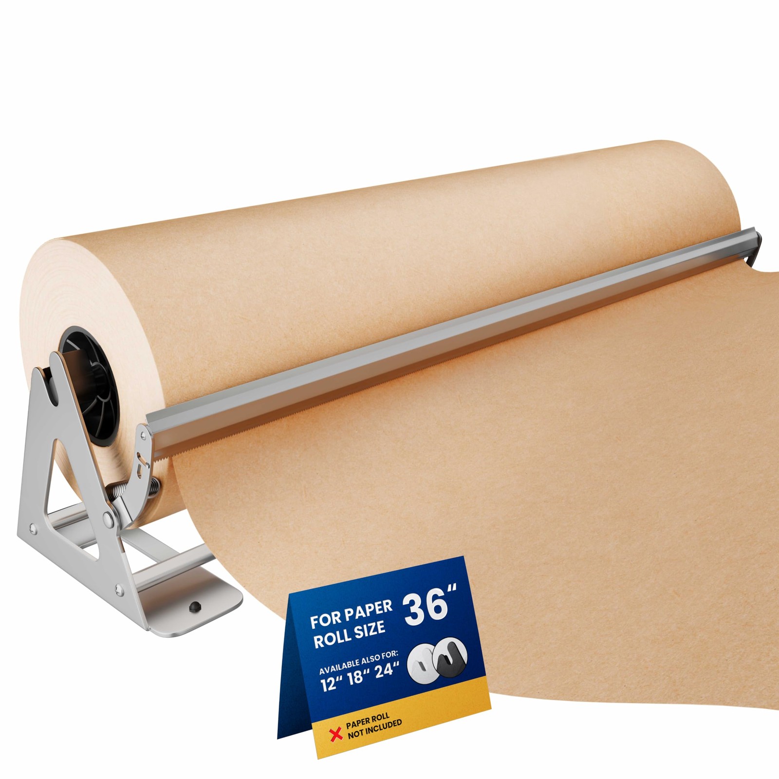 Paper Roll Dispenser 36 Inch Kraft Butcher Cutter DIY CREW