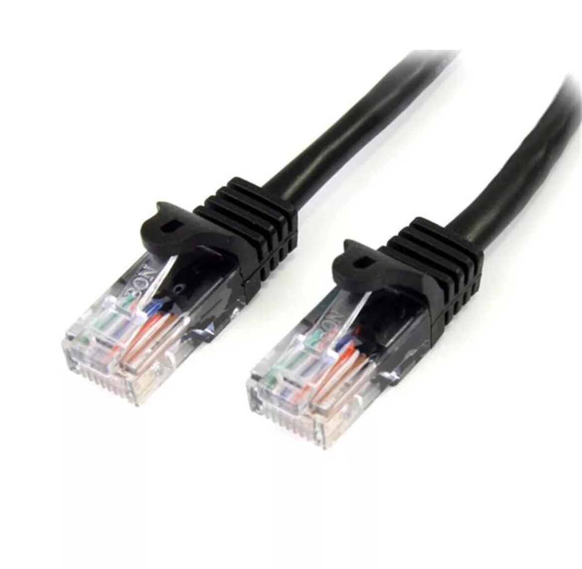Startech.com 45PATCH3BK Cat5e Snagless UTP Patch Cable - 3ft
