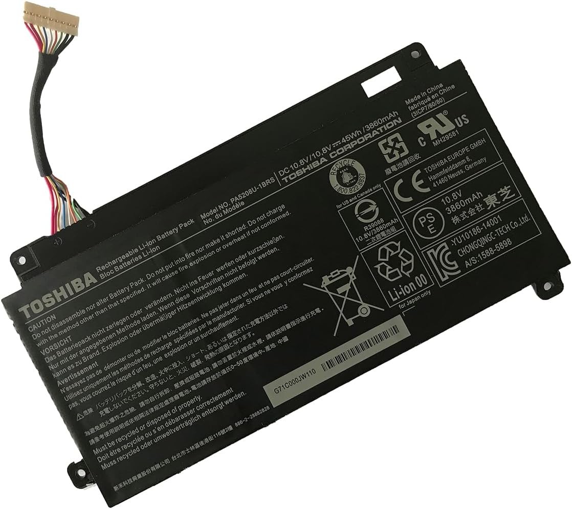 TOSHIBA PA5208U 1BRS 10.8V 45Wh 3 Cell Battery For Toshiba Chromebook CB35 CB30