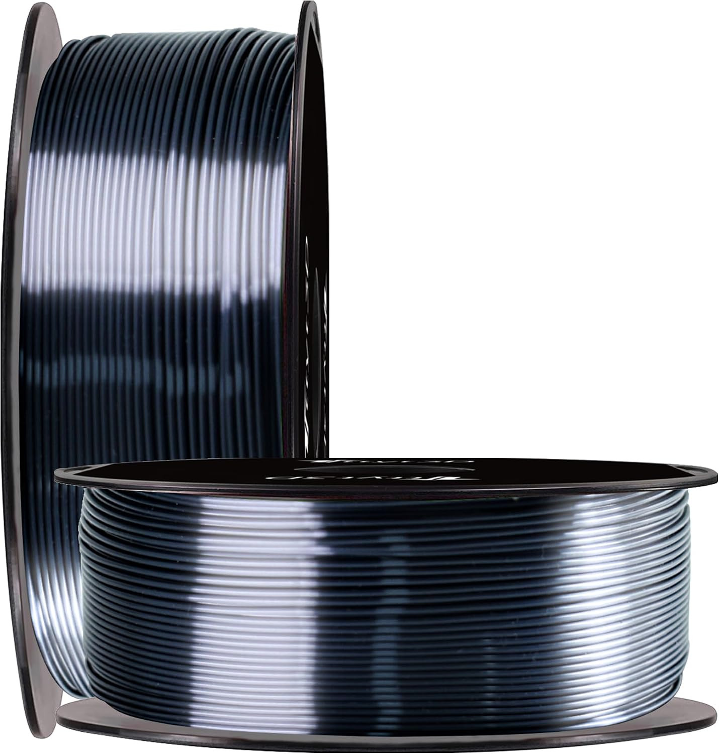 3D Printer Shiny Silk Metal Sparkle Black PLA Filament, 1.75Mm 3D Printing Mater