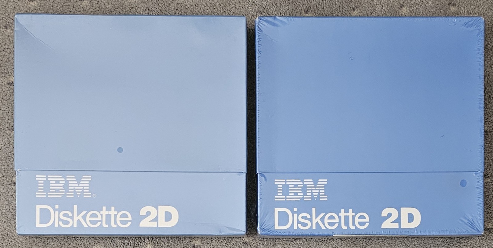 IBM 8" DISKETTE 2D Lot of Two (2) Sealed Boxes Computer Floppy Disks NOS