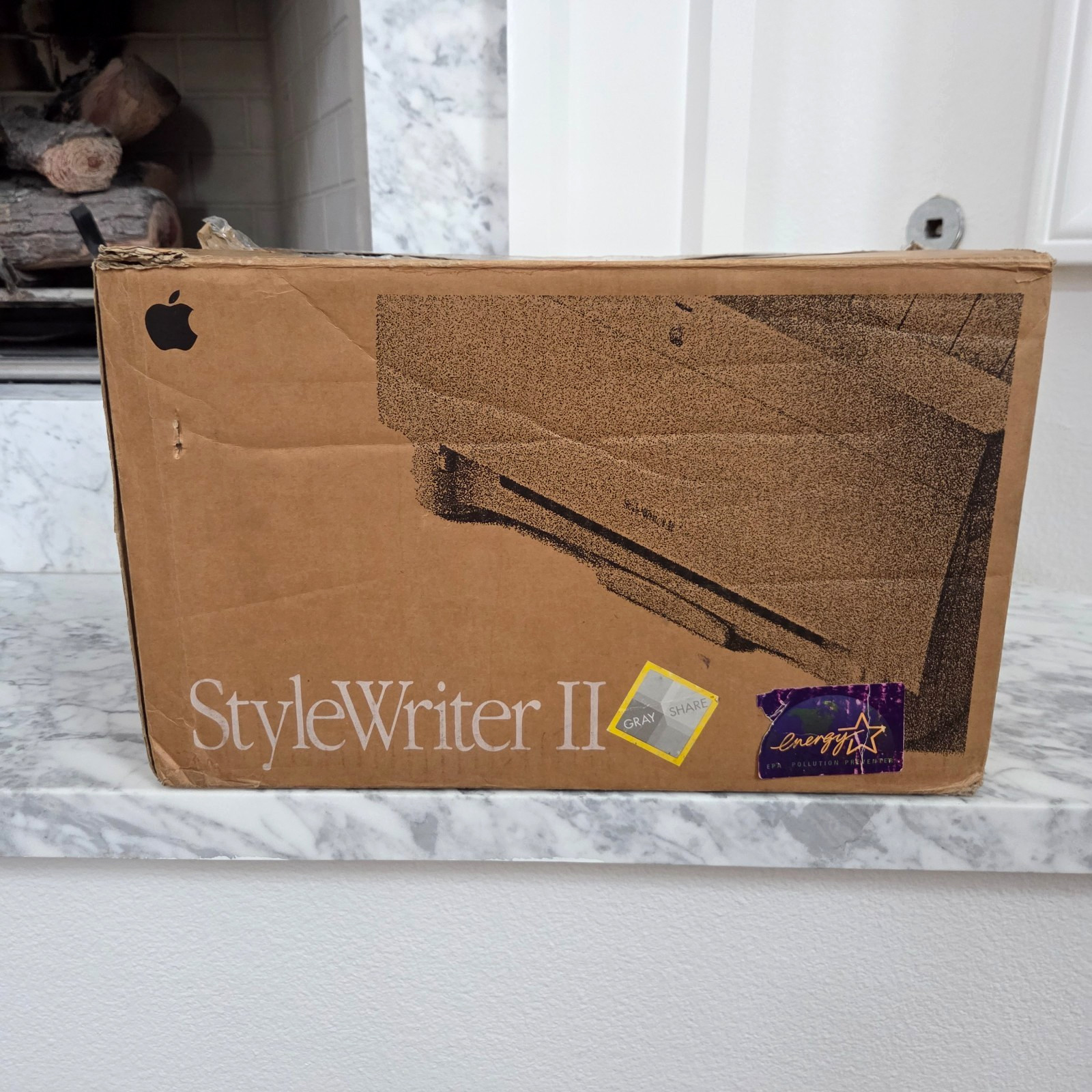 Apple Style-Writer 2 II Printer w/ Power Cord, Original Box Manual Disk 1993 NEW