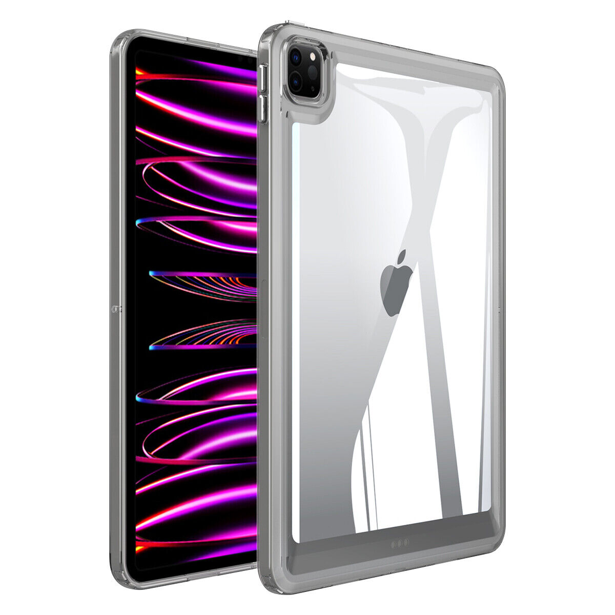 Acrylic Transparent Hard Back Case For iPad 10th 10.9, 9 8 7th 10.2