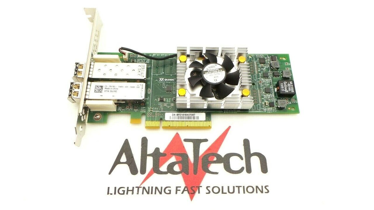 Dell 3PCN3 16GB Dual Port HBA QLogic QLE2662 DP SFP+ LP Host Bus Adapter