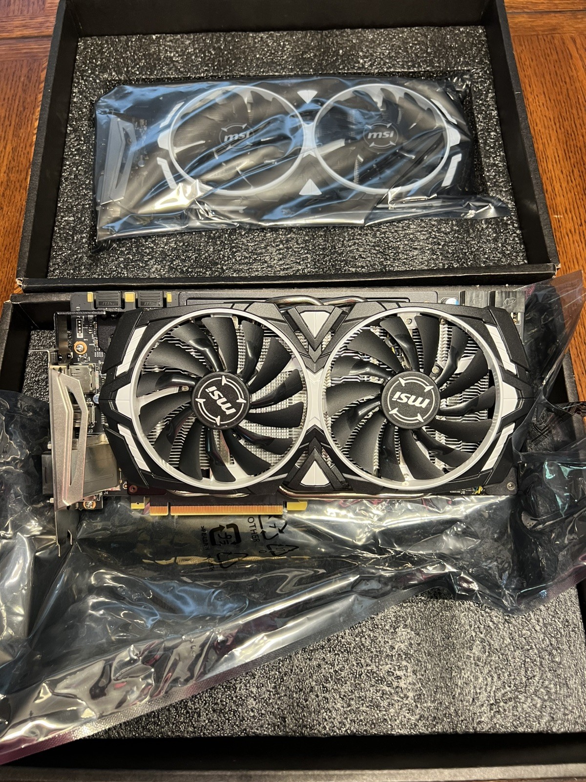 MSI GeForce GTX 1080 ARMOR 8G OC 8GB GDDR5X Dual Fan Graphics Card Tested