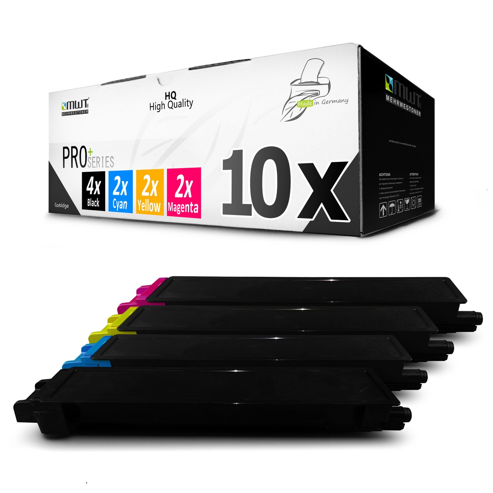 10x PRO Cartridge for Kyocera Ecosys M 8124 cidn M 8130 cidn