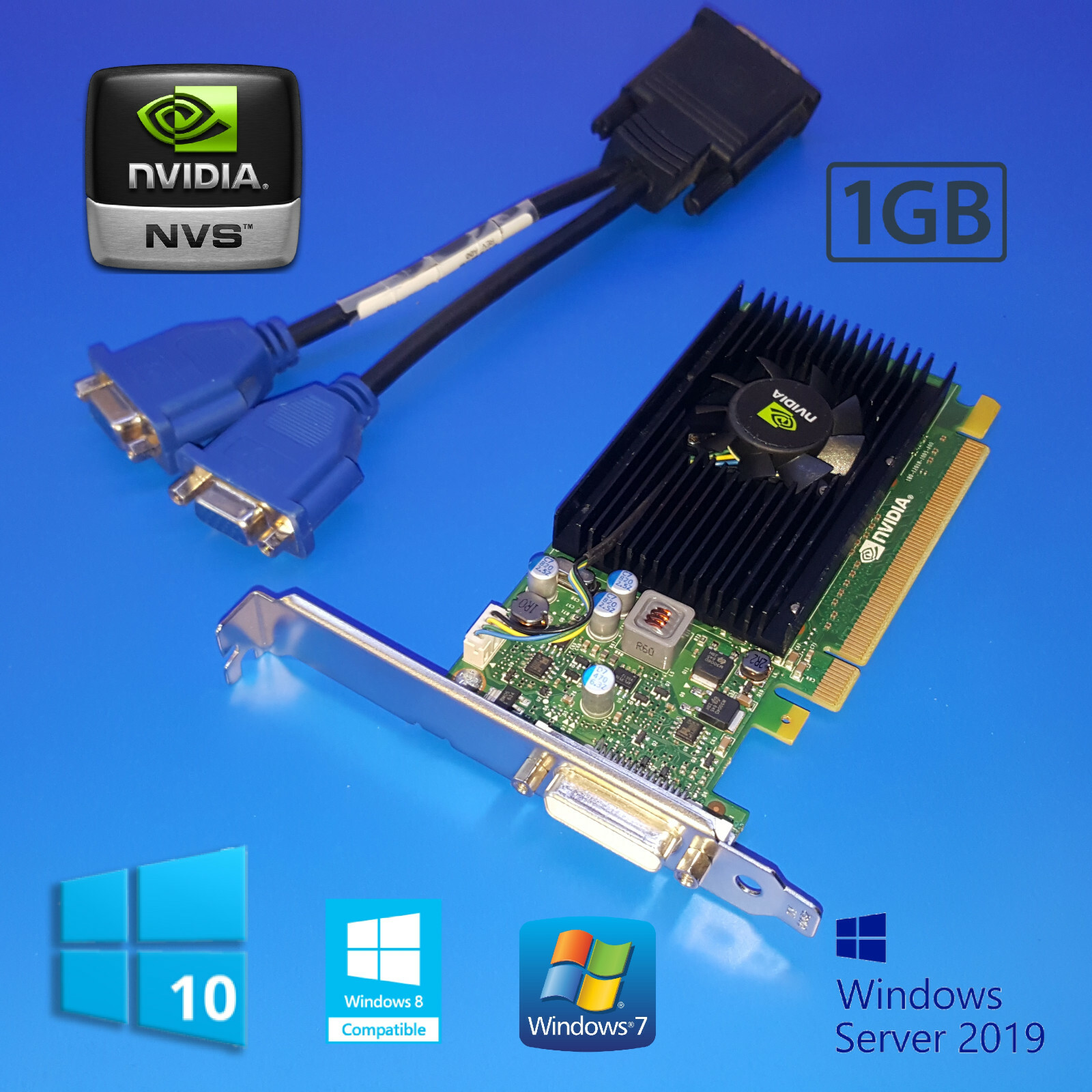 ThinkStation P700 P710 P720 P900 P910 P920 S20 Tower 1GB Dual VGA Video Card