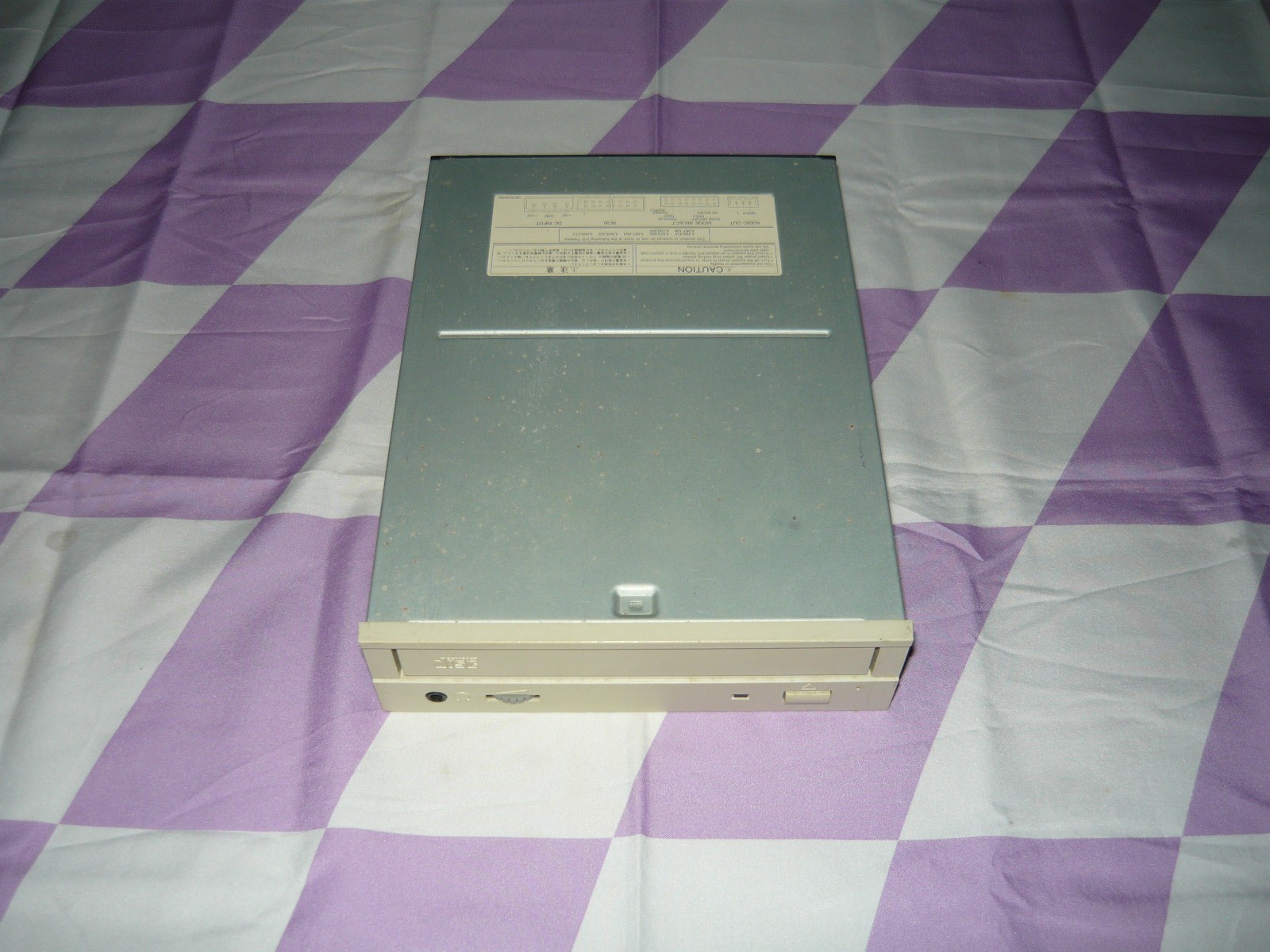 Vintage Toshiba XM-6201B SCSI 50 Pin CD-ROM Optical Drive Used