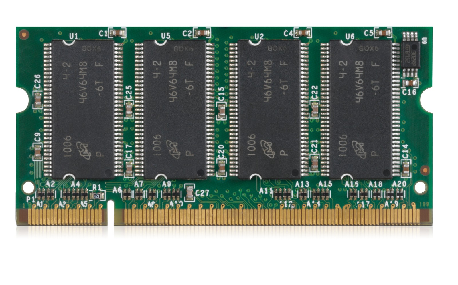 Replacement for 256Mb 100Mhz 168 Pin Sdram Dimm C9653A Seller Warranty