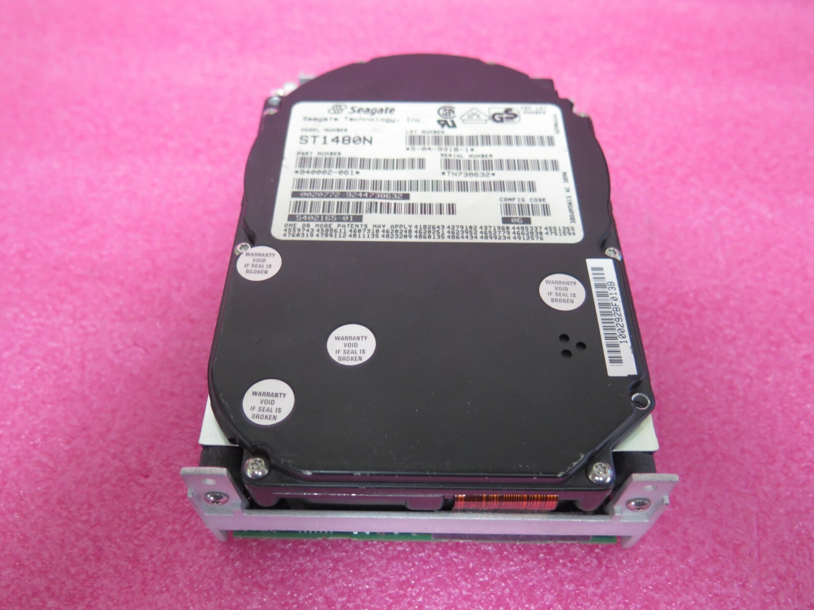 Seagate ST1480N 940002-040 420MB 50-Pin SCSI Hard Drive  