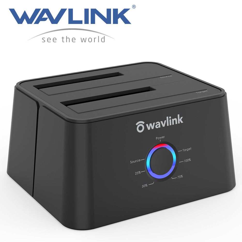 External Hard Drive Docking Station 2.5/3.5in HDD SSD SATA USB Hard Drive Reader