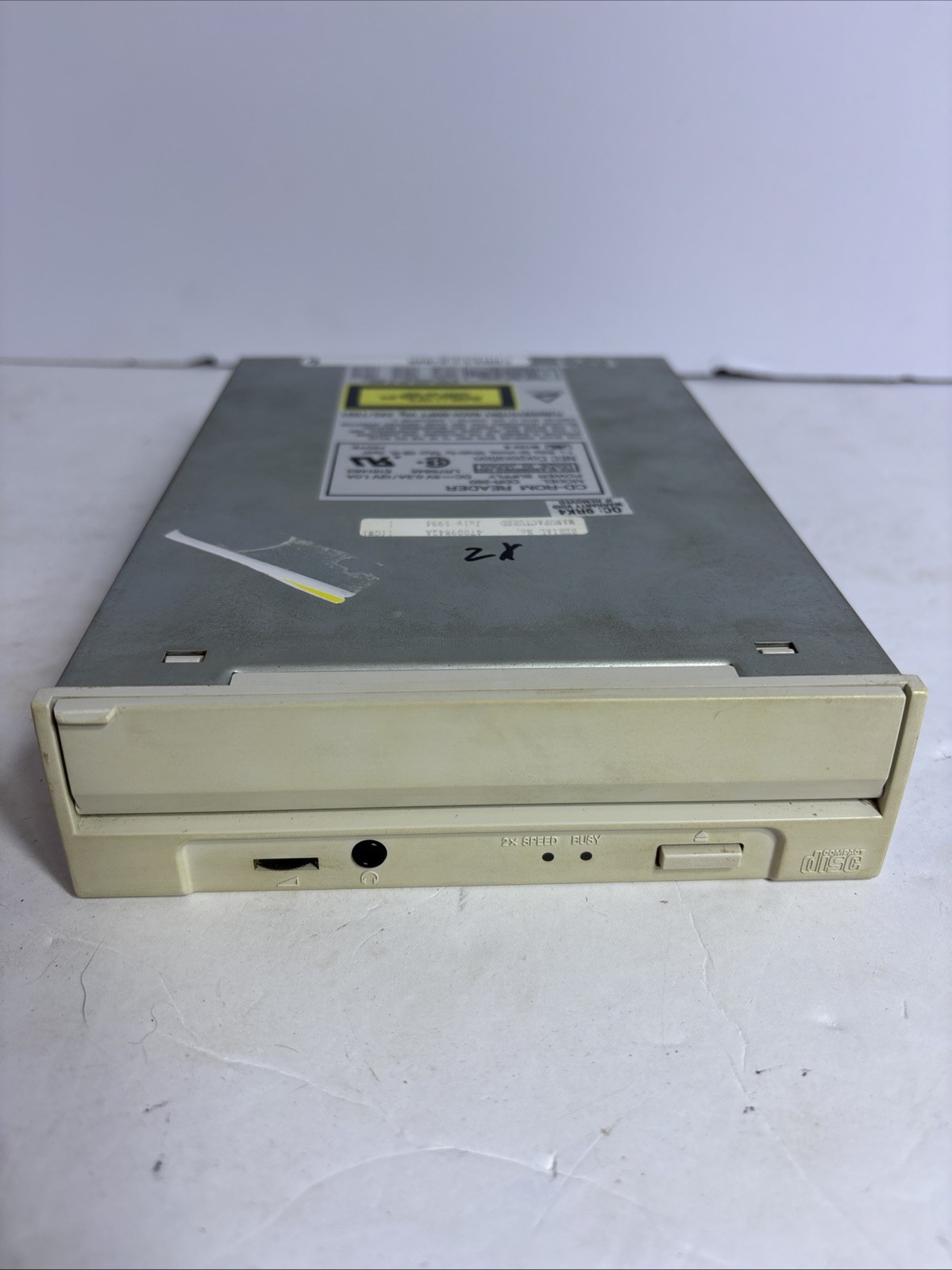 CD-ROM READER MODEL CDR-260 NEC Corp IDE, Audio Out, Frnt Audio & Vol Untested