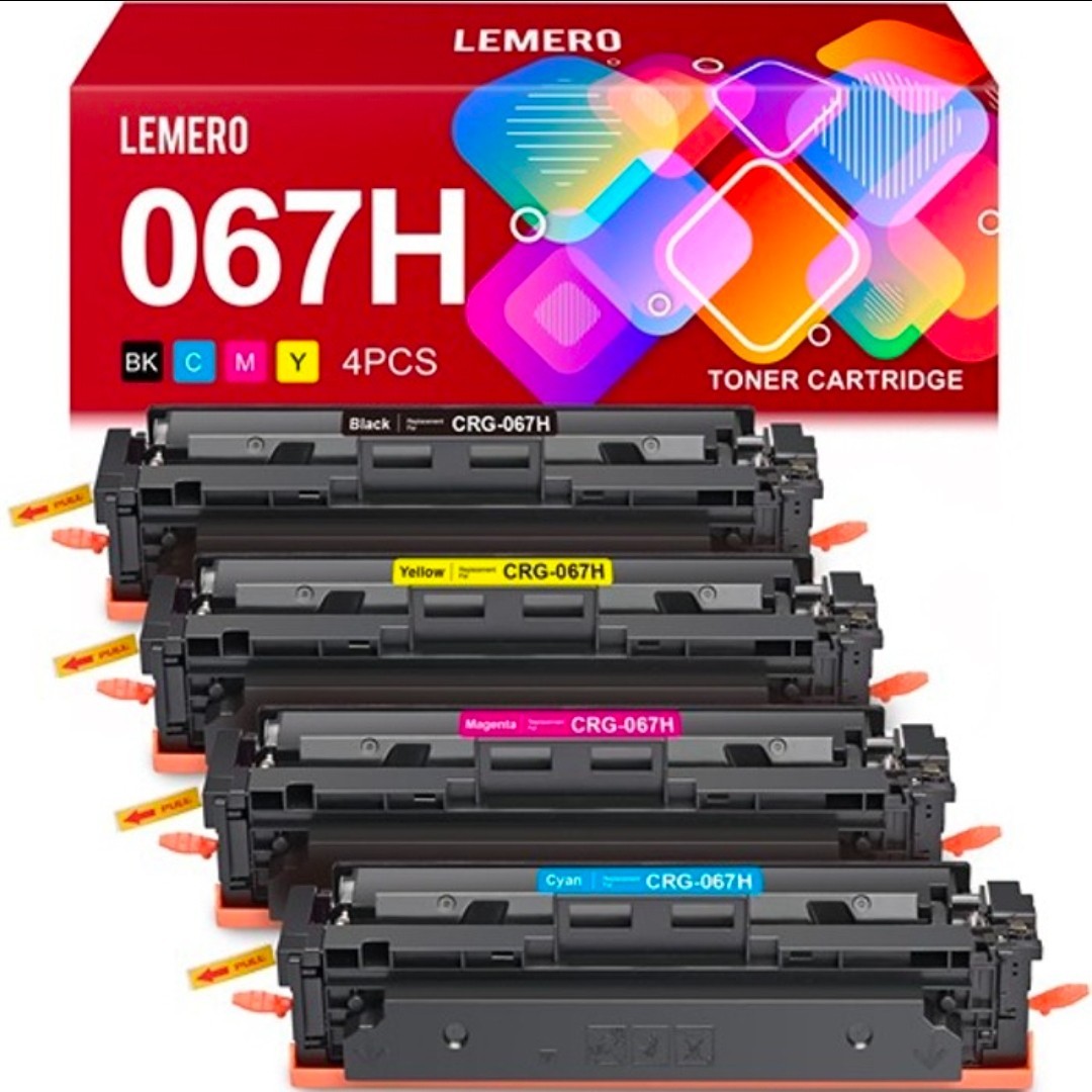 LEMERO 067 Toner Cartridges Compatible for Canon 067 067H Toner Cartridges...