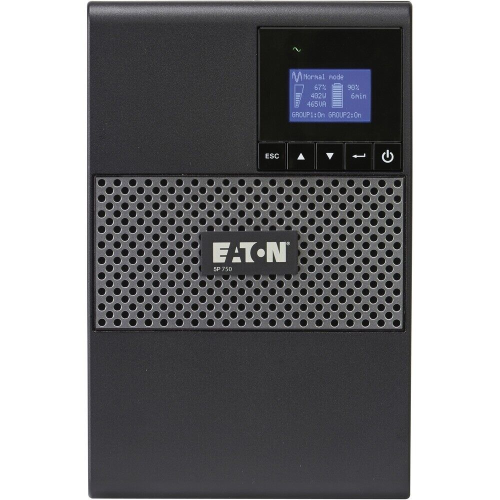 Eaton 5P750 750VA Tower LCD 120V UPS