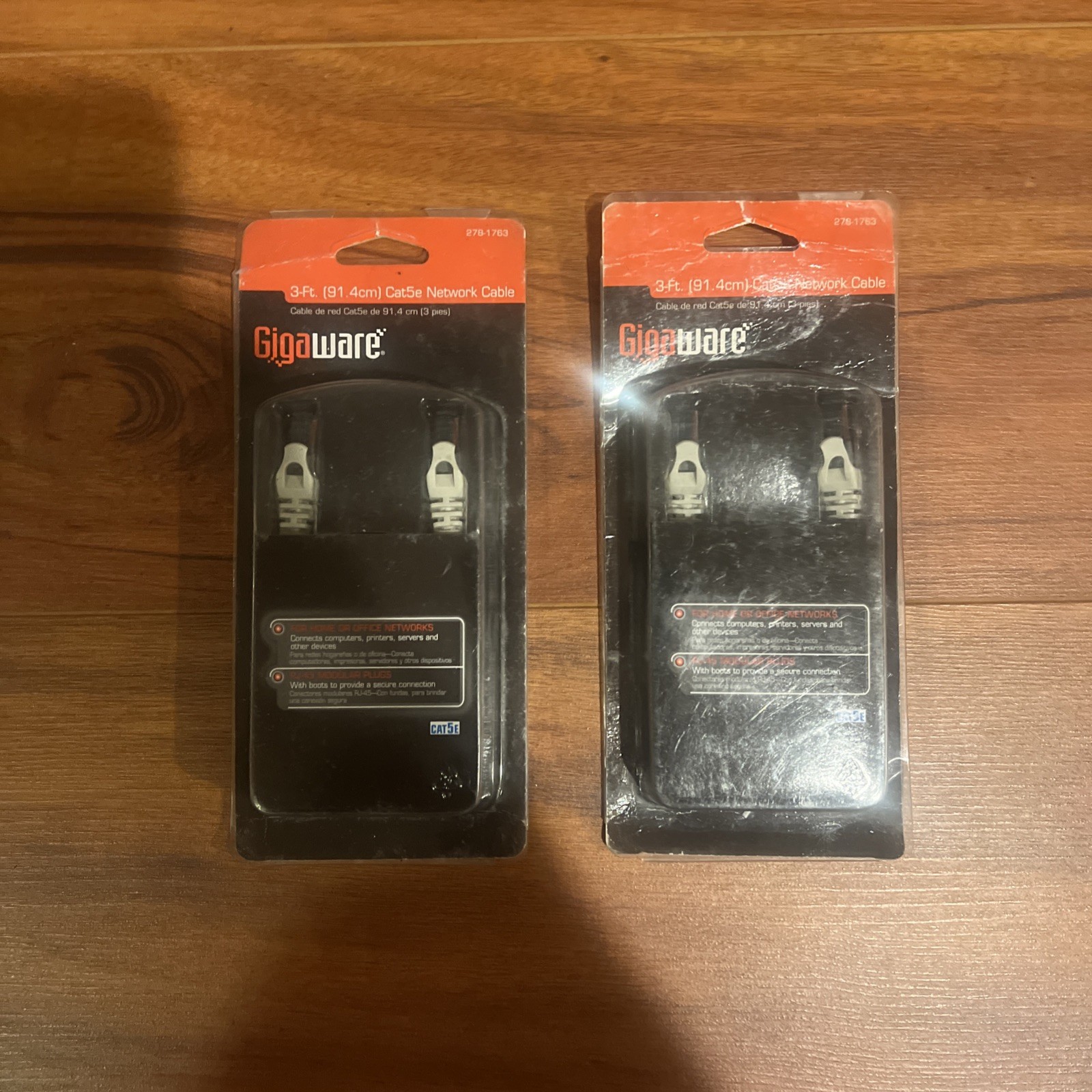 Gigaware 3-Ft (91.4cm) Cat5e Network Cable