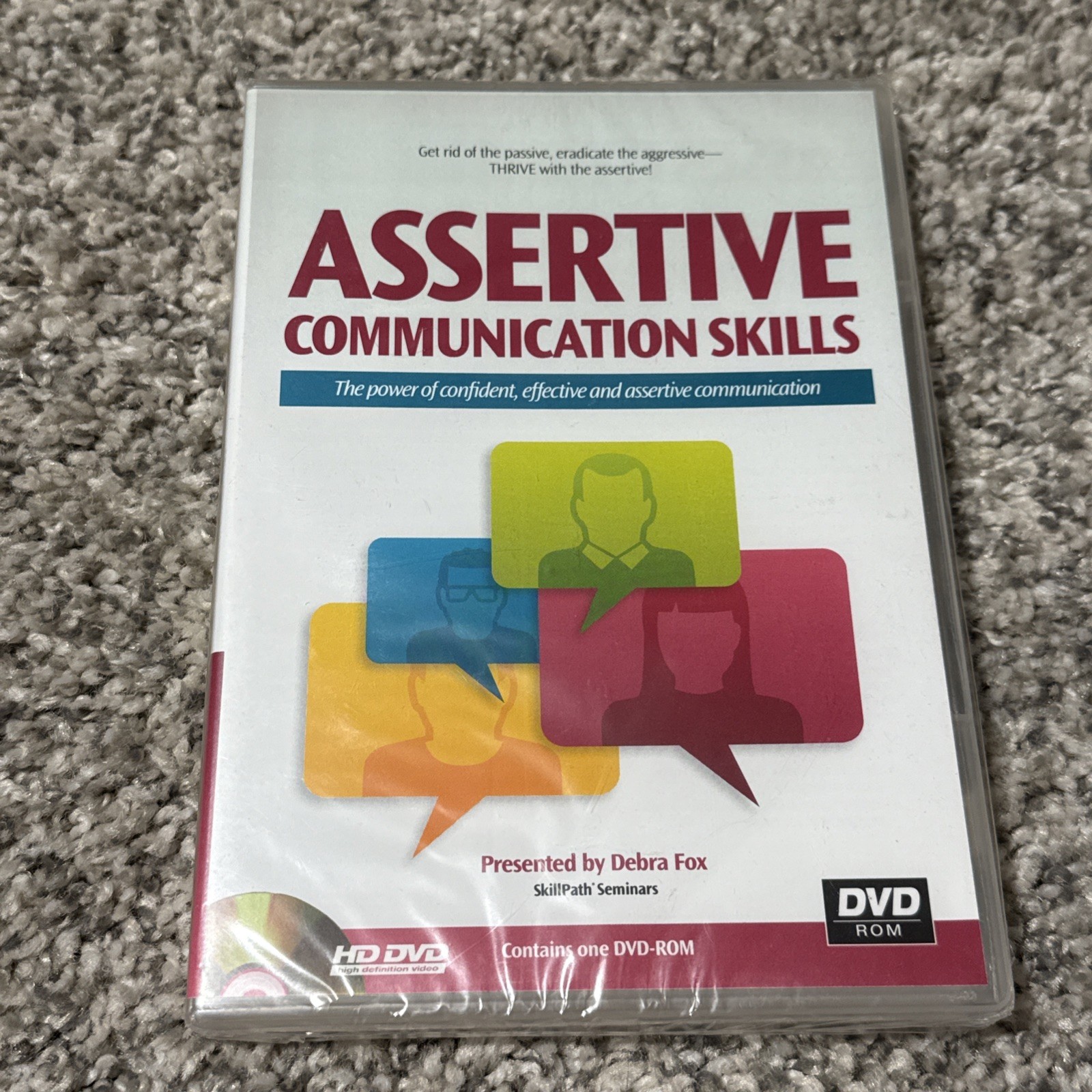 Assertive Communication Skills (DVD) New Sealed - Great Training - Sealed