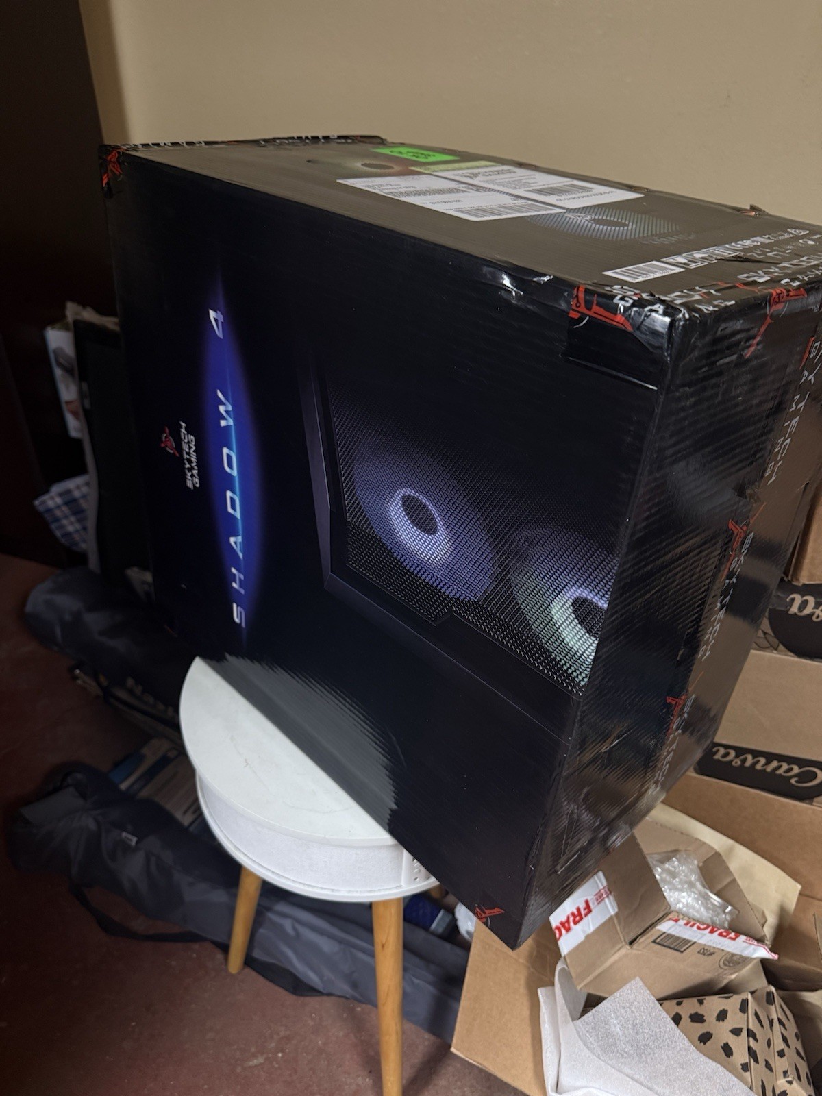 Skytech Shadow 4 Black Gaming Computer Product Model: ST-SHADOW4-2734-B-AL New