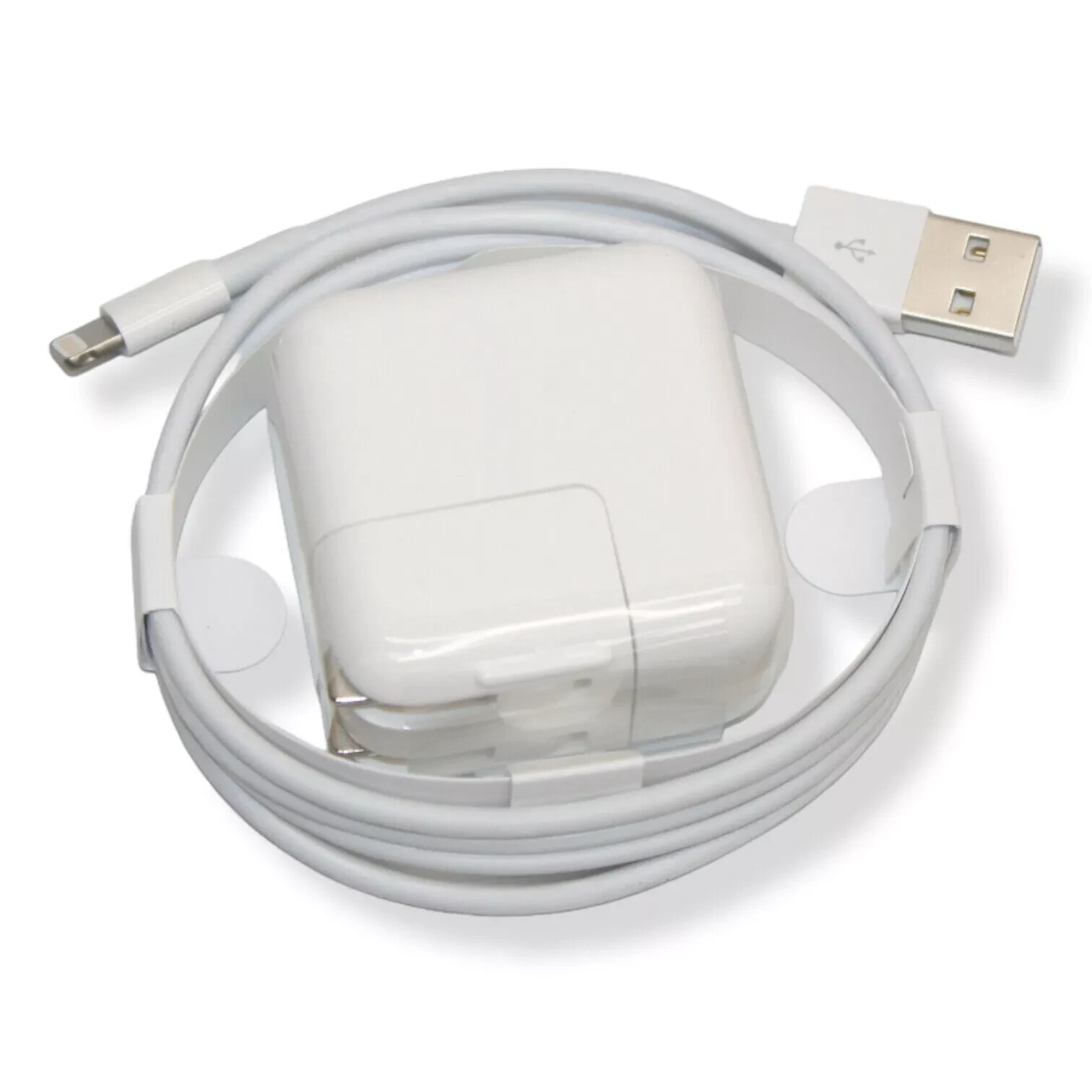 OEM 12W Adapter Charger For Apple iPad 10.2" 7th 8th 9th A2197 A2200 A2198+Cable