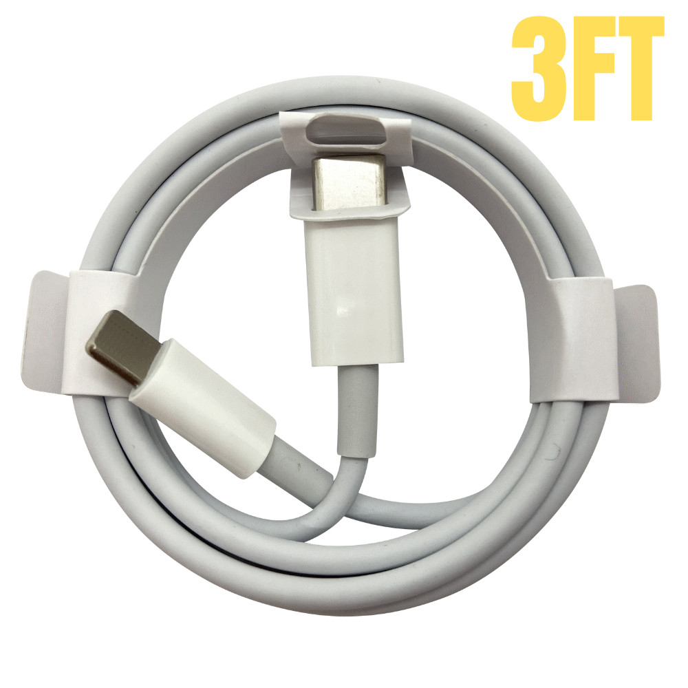 Wholesale Lot USB C to iPhone Cable 3/6ft PD Charging For Apple 14/13/12/11/Pro
