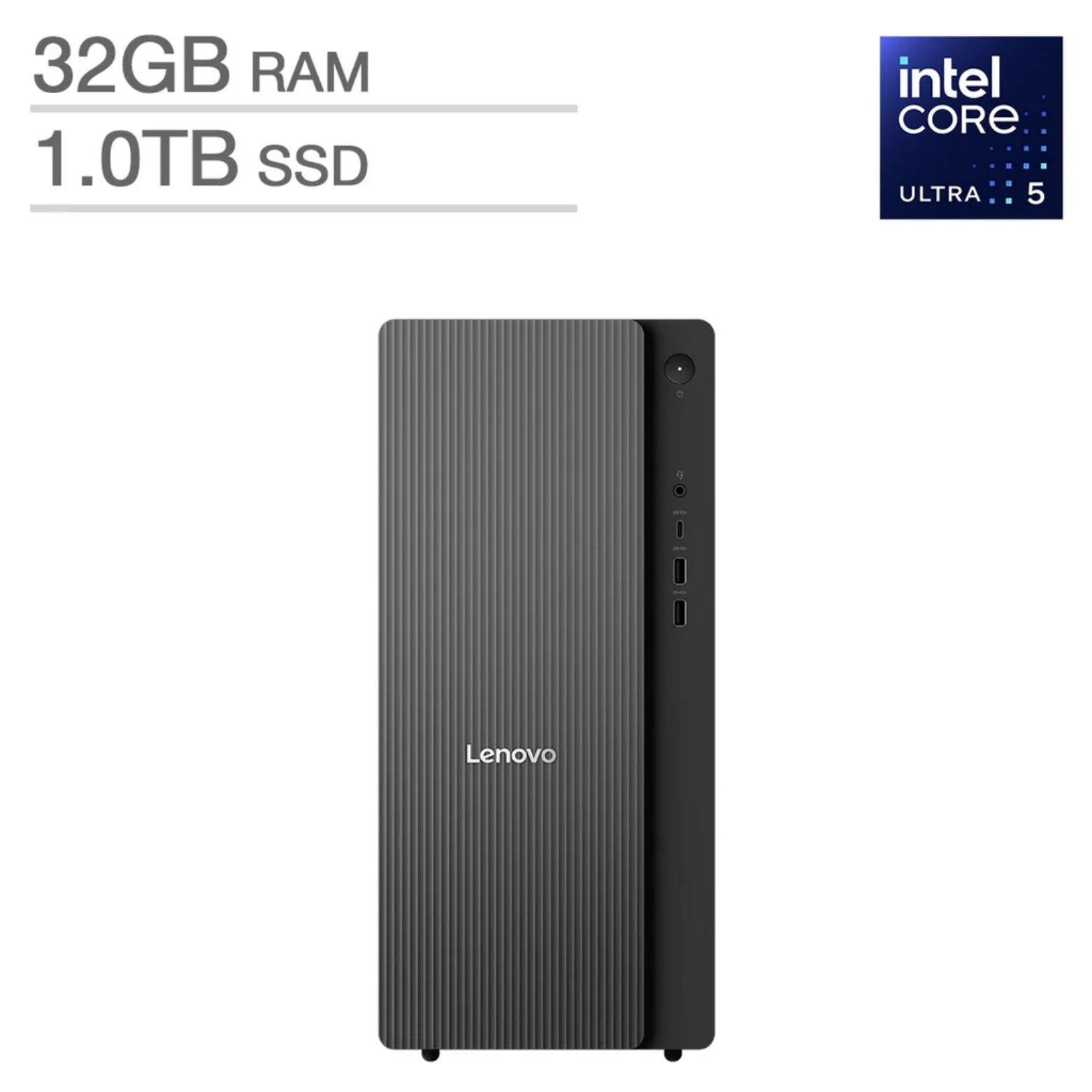 Lenovo IdeaCentre Tower 17 Intel Core Ultra 5 225 32GB DDR5 1TB SSD W11H Desktop
