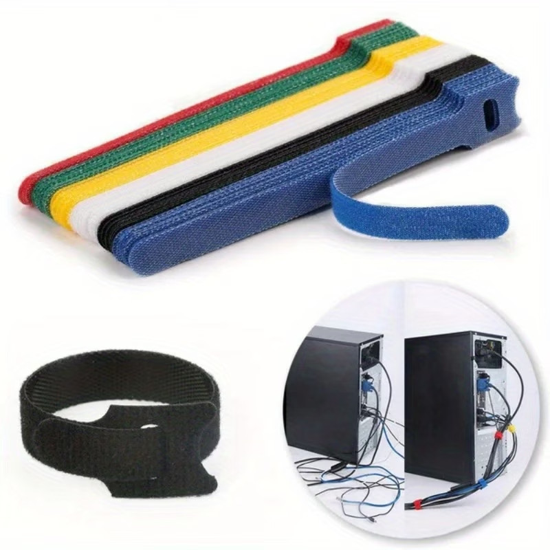 50/100pcs Reusable Cable Ties,Multipurpose Nylon Fastening Straps for Electronic