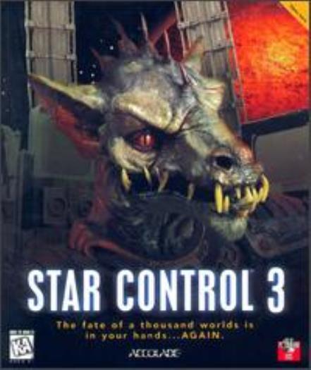 Star Control 3 PC CD planet space exploration fight alien fleet strategy game